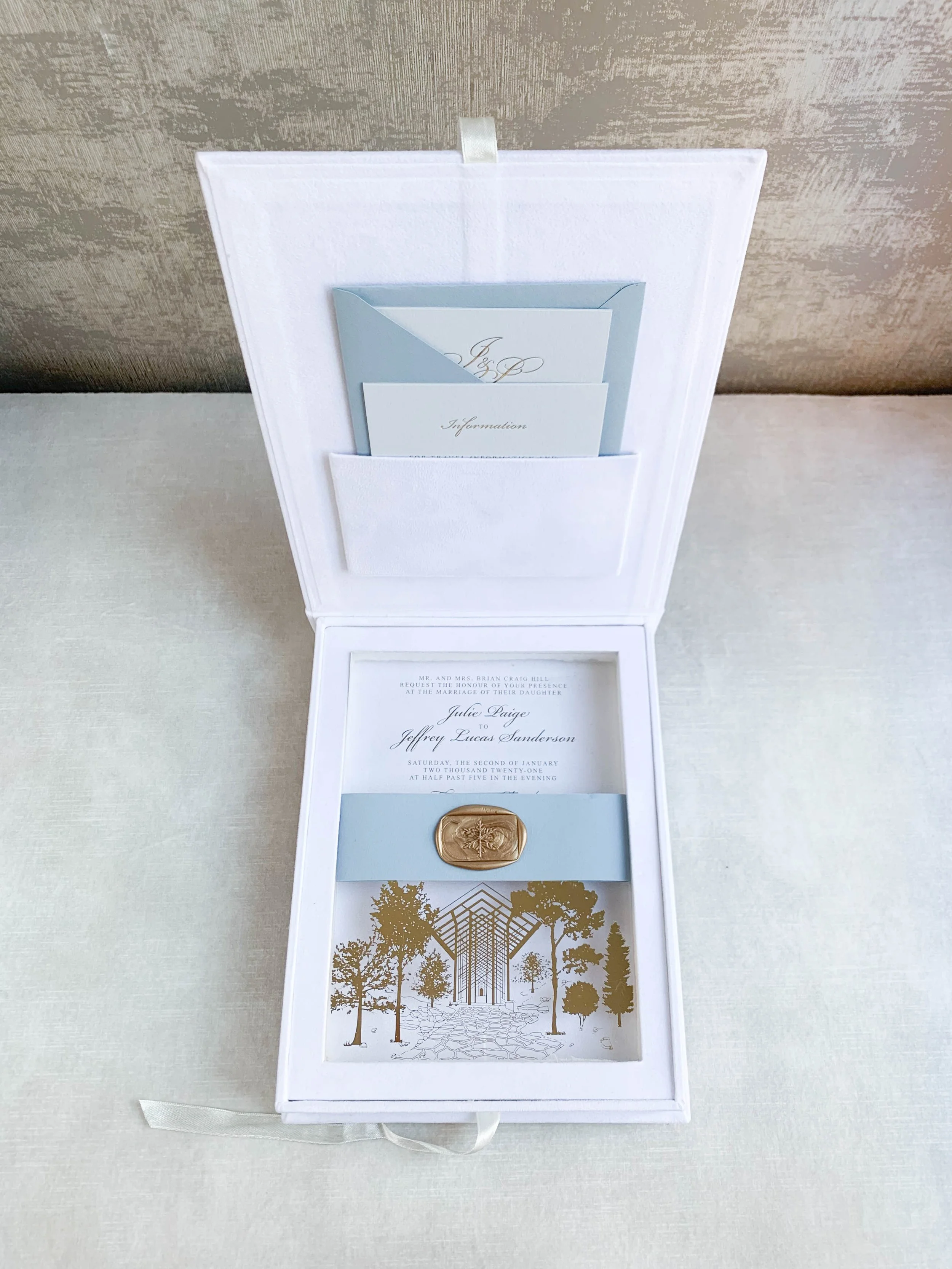 Only Wedding Invitation Boxes