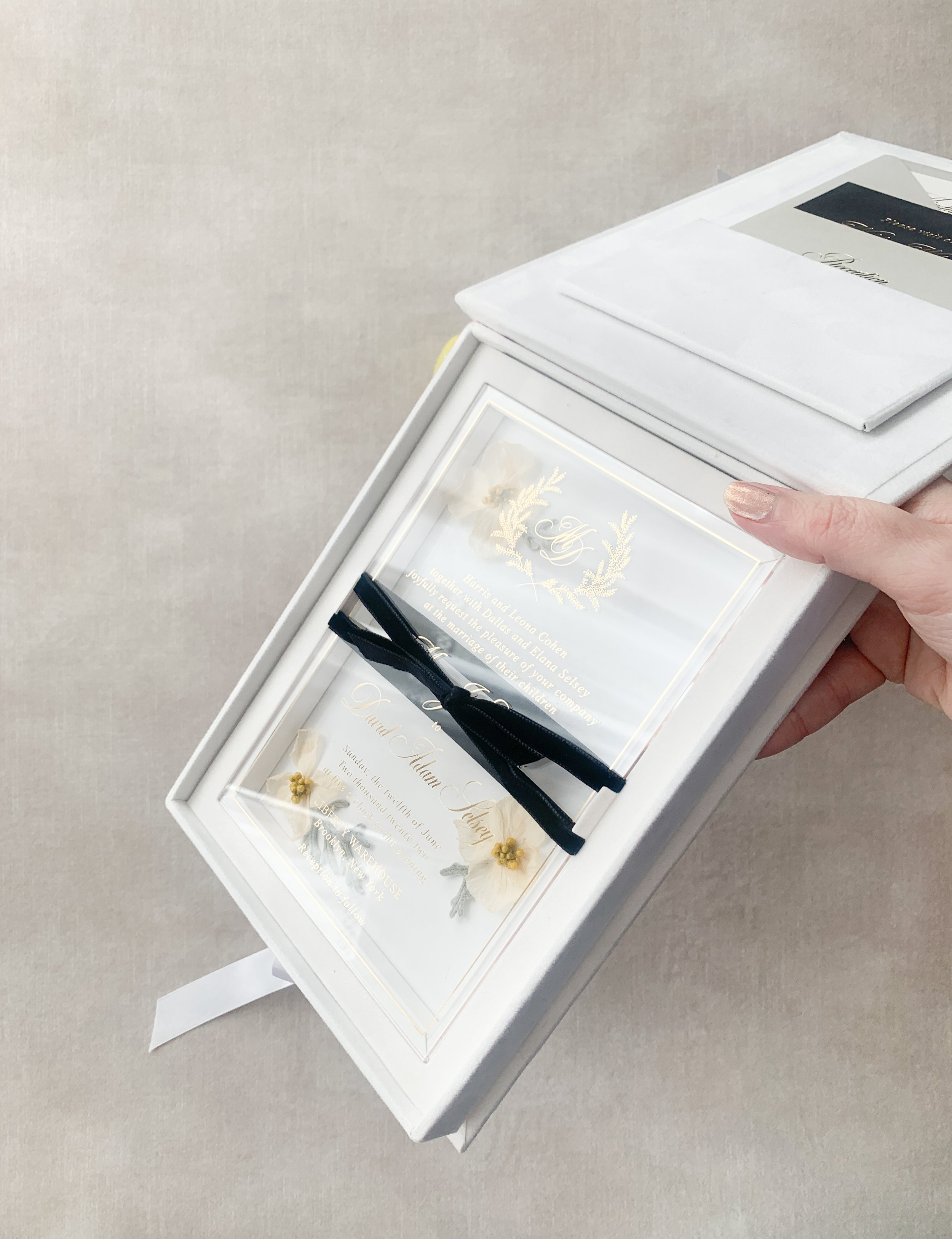 Invitation Boxes Bold & Luxurious, Our Stunning Fuchsia Wedding