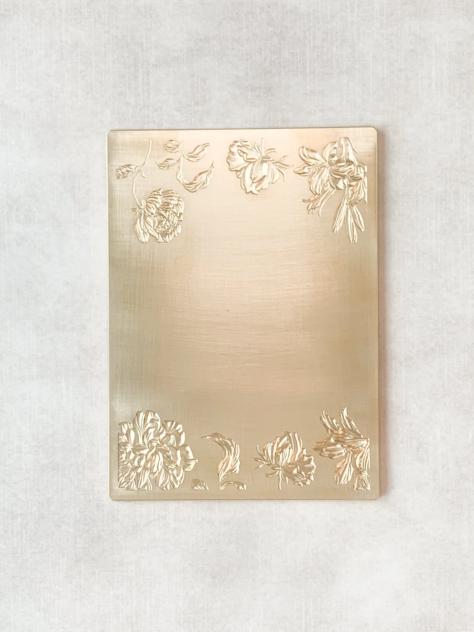 Sculpted Embossing — LETTERING BY GRG