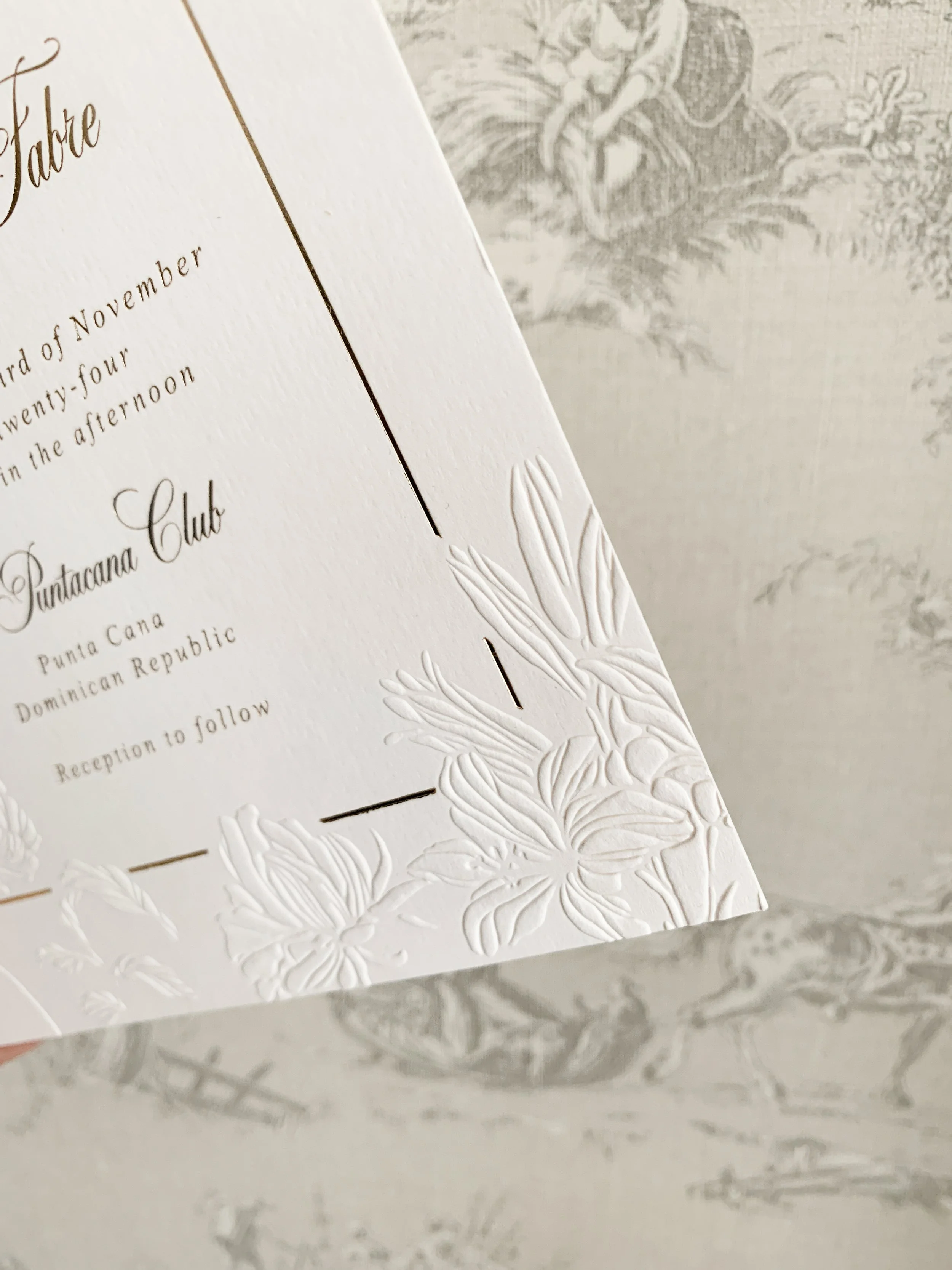 Sculpted Embossing — LETTERING BY GRG