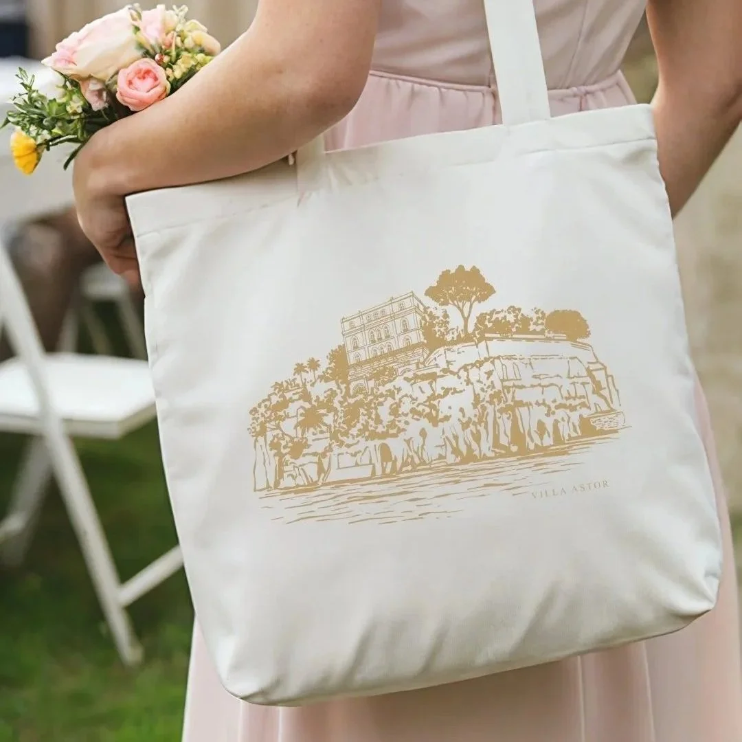Personalized Wedding Tote Bags | Lettering By GRG