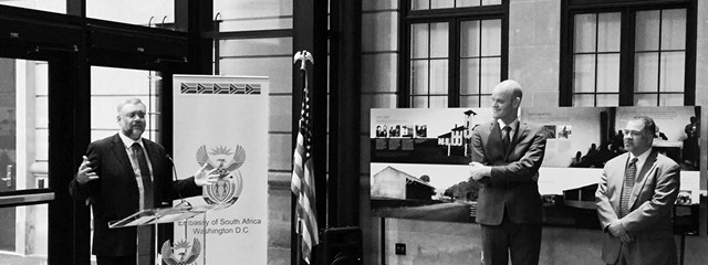 Discussion Hosted at South African Embassy