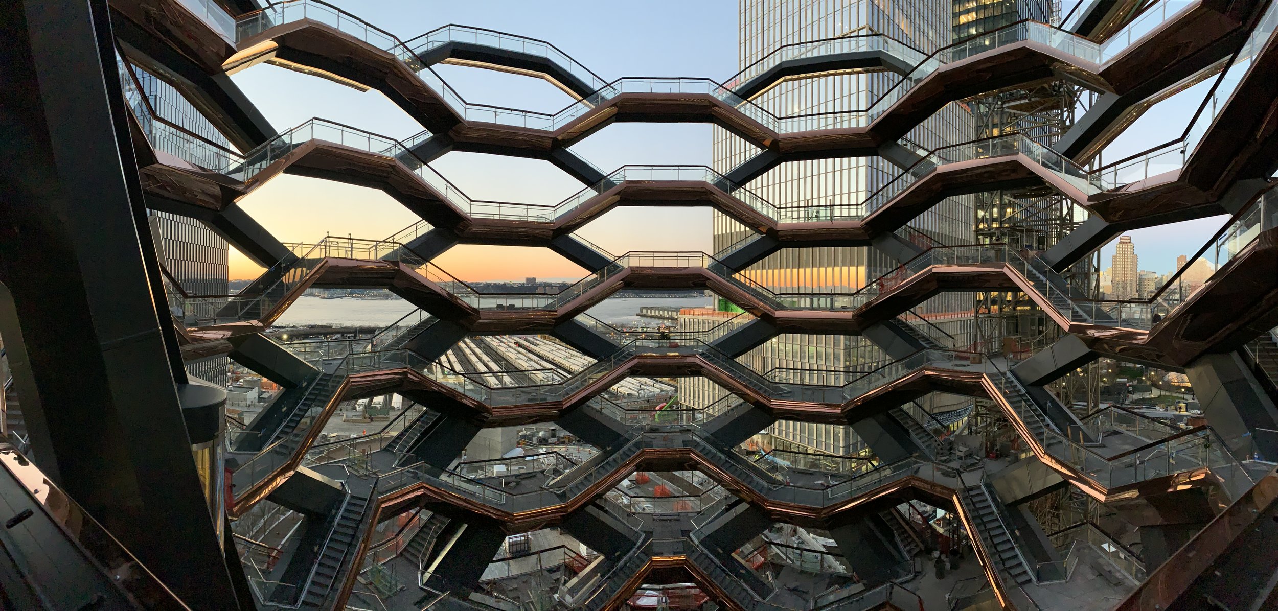 View from Vessel:  DBB @ Hudson Yards