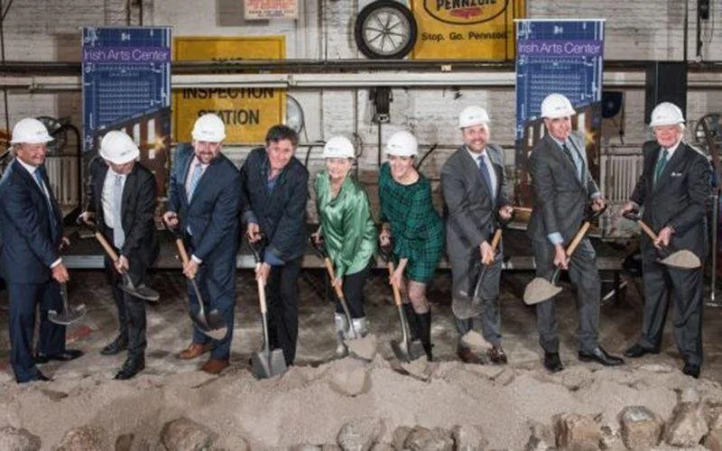 Historic Day for the Irish in New York as the Irish Arts Center Breaks Ground