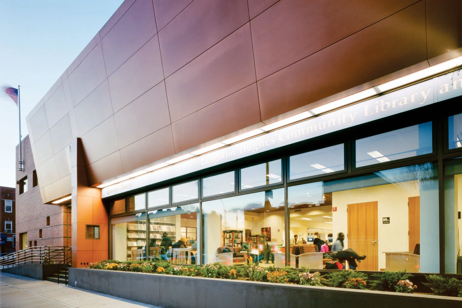 Queens Borough Public Library Langston Hughes Community Library & Cultural Center Queens, NY