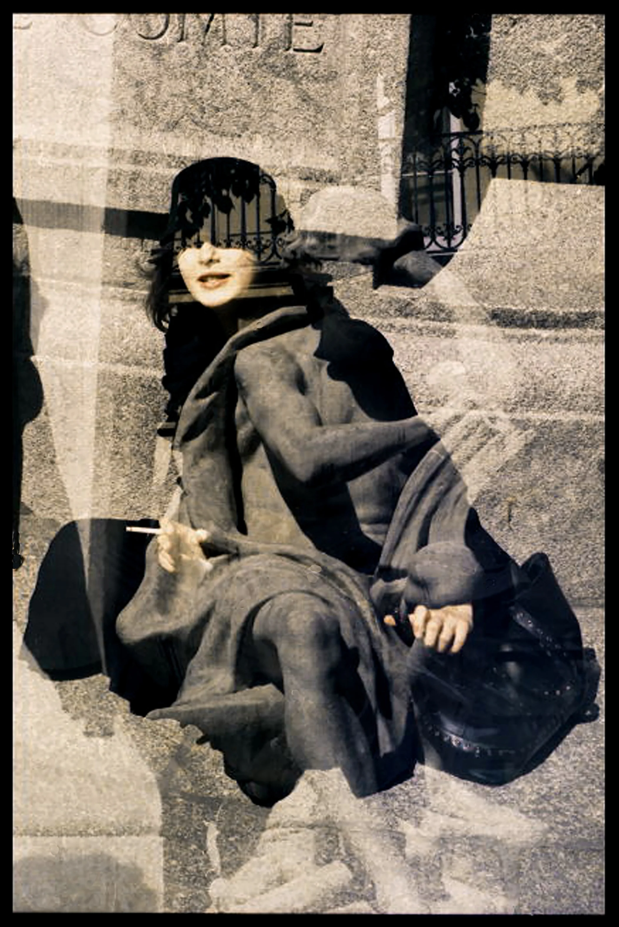 Smoking in the Tuileries