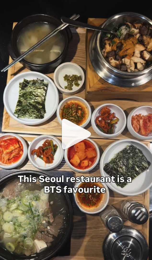 BTS restaurant, Seoul 41,000 views