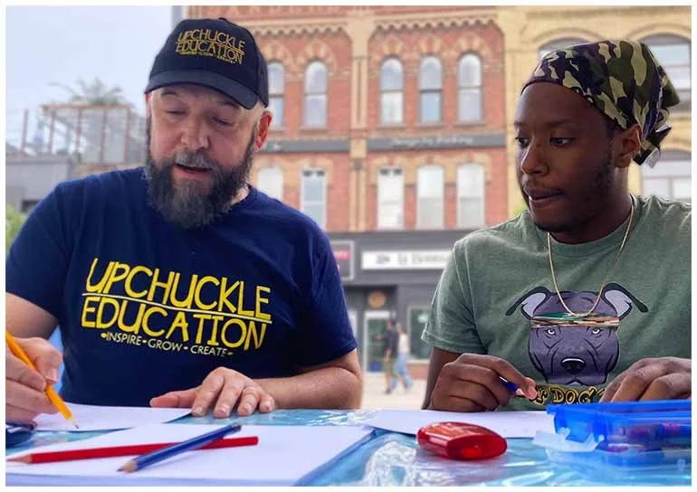 Upchuckle Education Custom Art & Animation Lessons-personalized for you! In Barrie, ON.