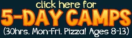 Click here to view our 5-Day Summer Cartoon Camps. 30-hour weeks, pizza lunch included for ages 8-13. Only at Upchuckle Education, in Barrie, ON