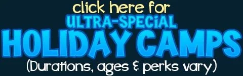 Click to view our special holiday Cartoon Camps that take place throughout the year--each with a special focus and theme! Only at Upchuckle Education in Barrie, ON