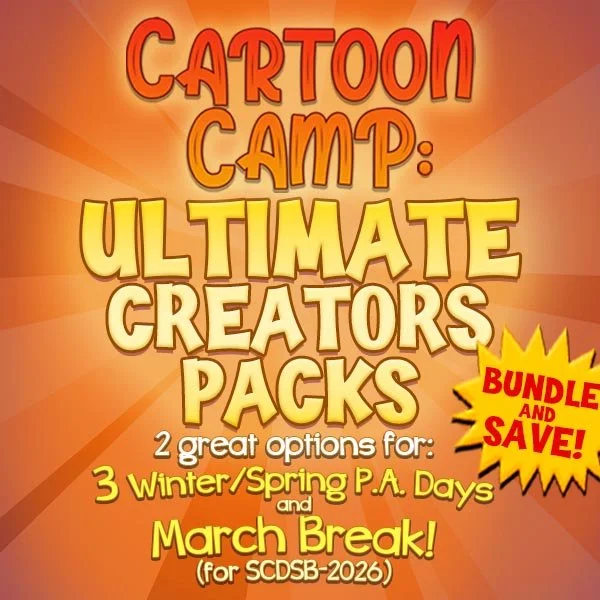 Cartoon Camp: Term 2 ULTIMATE CREATORS PACK (2 options)