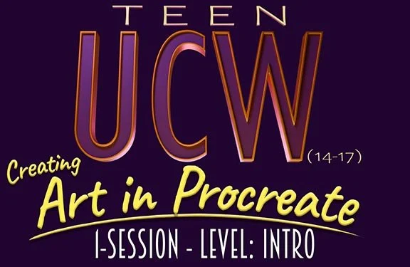 Take another deep step into Procreate at Teen UCW: Creating Art in Procreate. Only at Upchuckle Education, in Barrie, ON