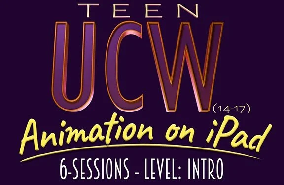 Join us for Teen UCW: Animation on iPad. Learn to bring your drawings to life in the app Toonsquid. Only at Upchuckle Education in Barrie, ON for ages 14-17.