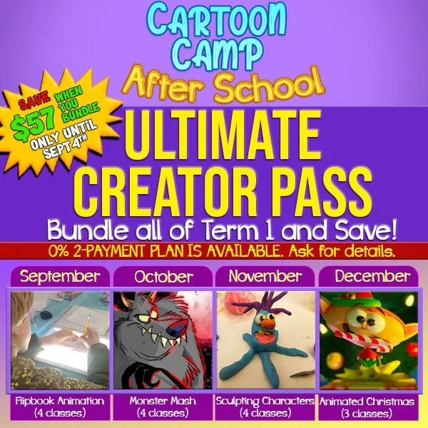 After School ULTIMATE CREATOR PASS (Term 1: Sept-Dec)-Save $57 For Limited Time Only!