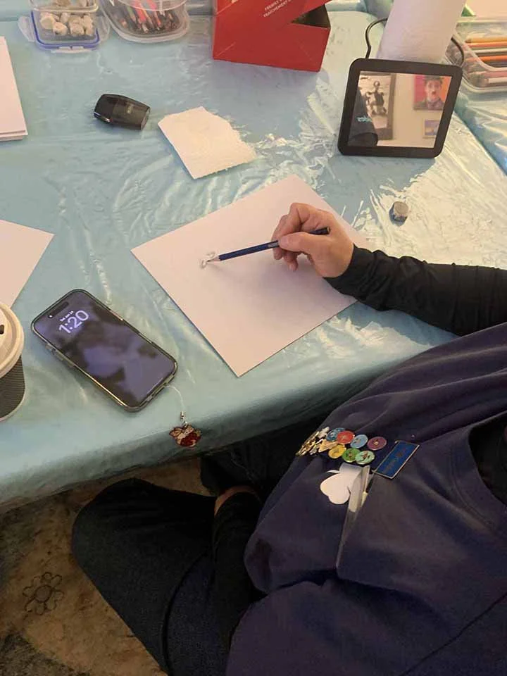 UpchuckleEducation-ArtWorkshop-GirlGuides-ChaplinsWatching.jpg