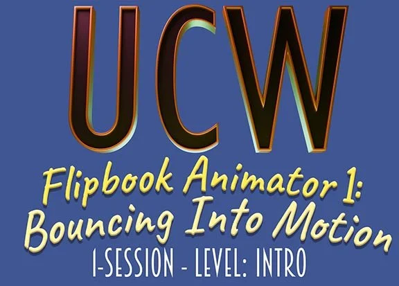 Upchuckle Education presents the first and prerequisite introductory animation series. Learn important animation fundamentals in our Flipbook Animator series with UCW: Bouncing Into Motion! Only in Barrie, ON