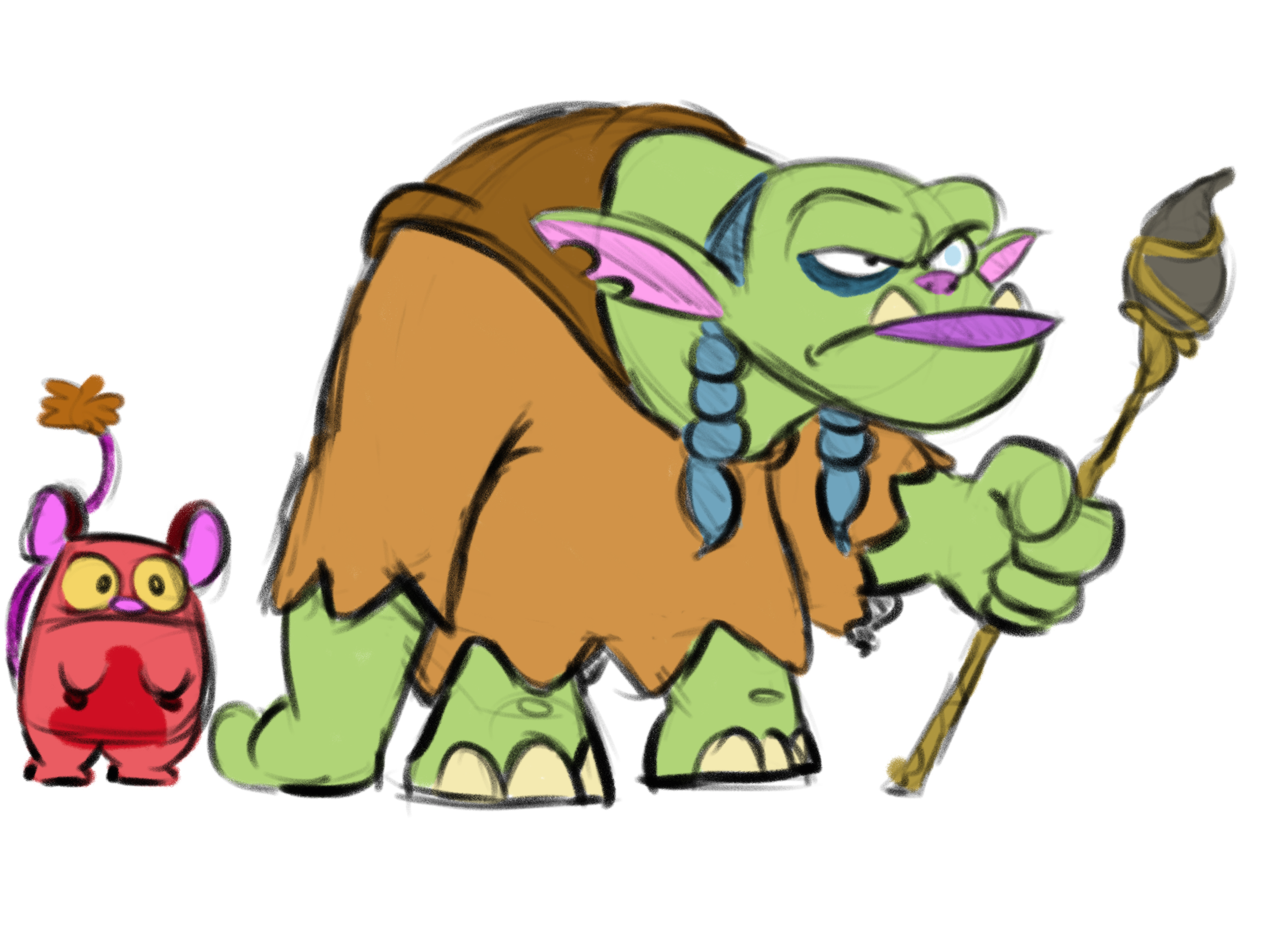 Upchuckle Education Cartoon Camp P.A. Day How to draw Props & Locations in Barrie, ON. A witch and her magical minion