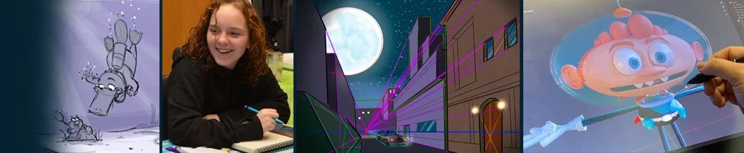 Explore your potential, discover your passion and find your creative voice at UCW for Teens (14-17). Upchuckle Creative Workshops, only at Upchuckle Education in Barrie, ON. Classes, programs and more with focuses in art, animation, and entertainment