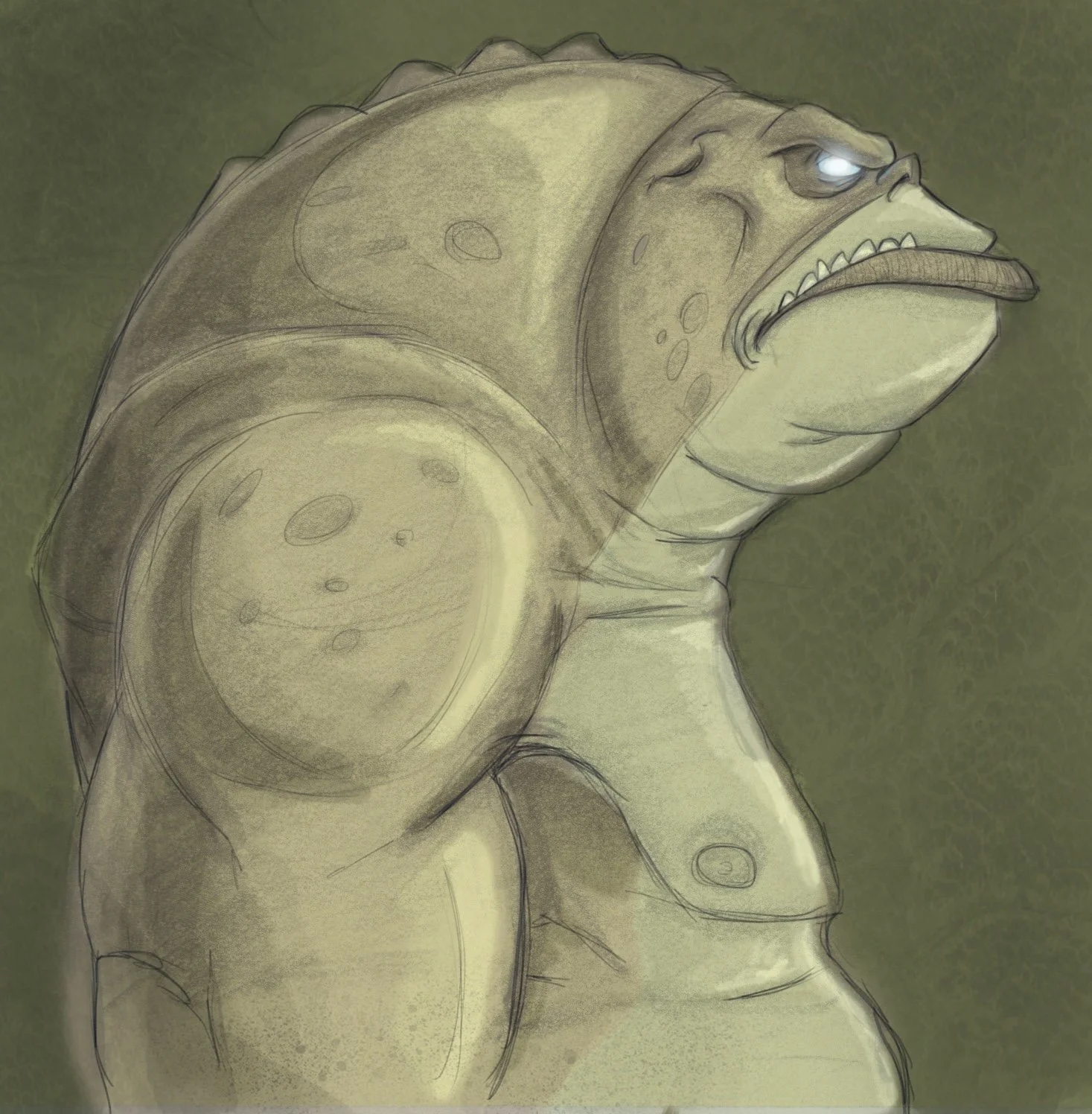 A troll created by Upchuckle Education's art instructor in Barrie, ON