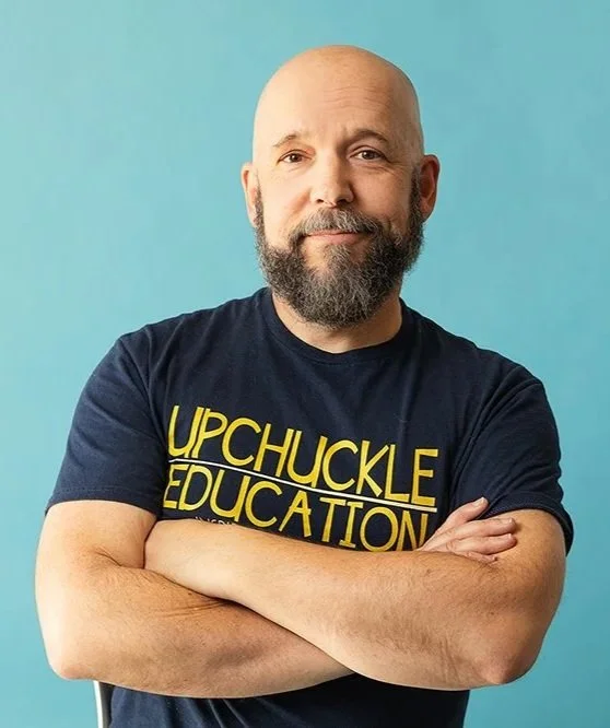 Upchuckle Education's Founder and Director (and your custom-learning instructor!), Brad Ferguson. Providing custom, creative and technical education in Barrie, ON