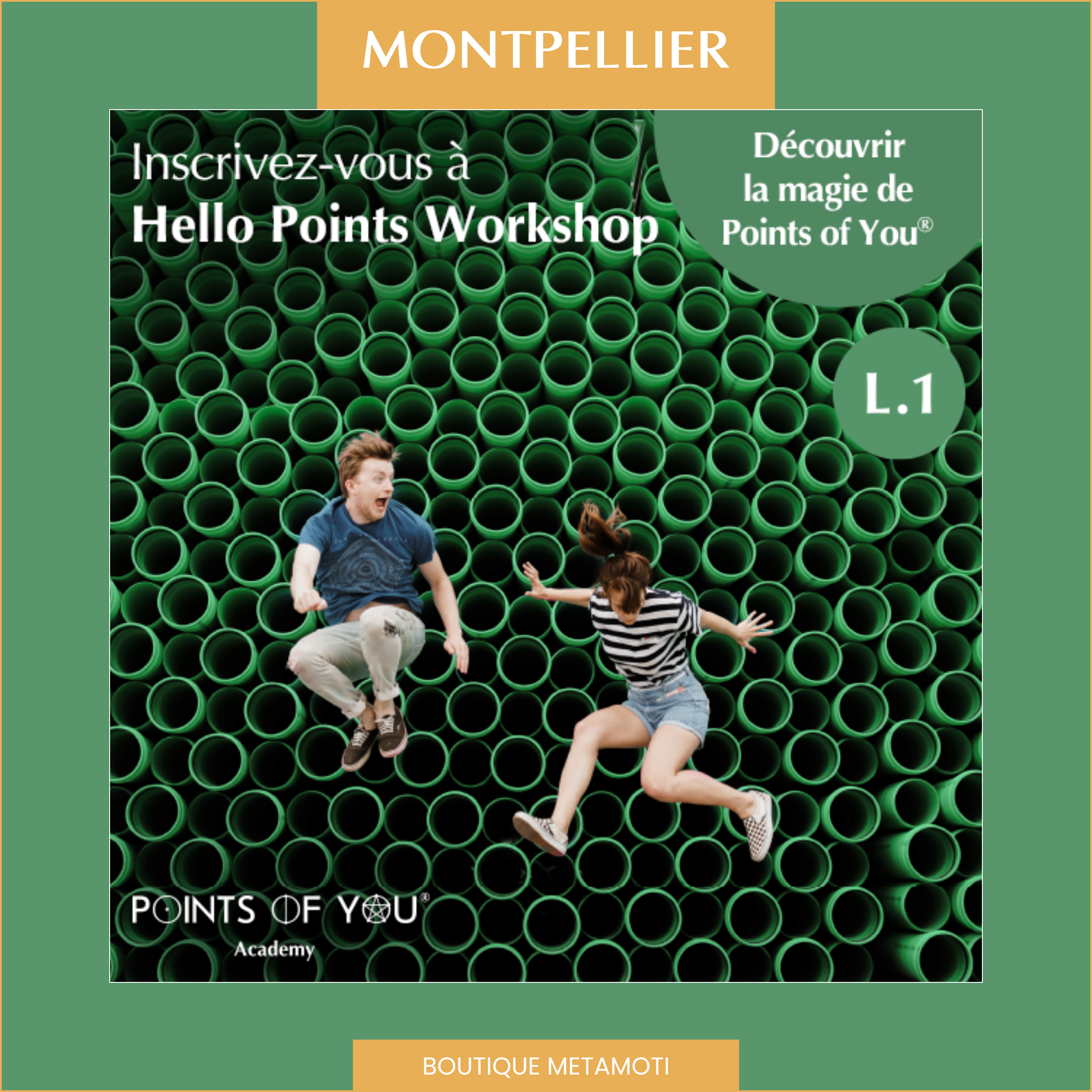 Formation Points of You® niveau 1 à MONTPELLIER - 12 octobre 9h 17h