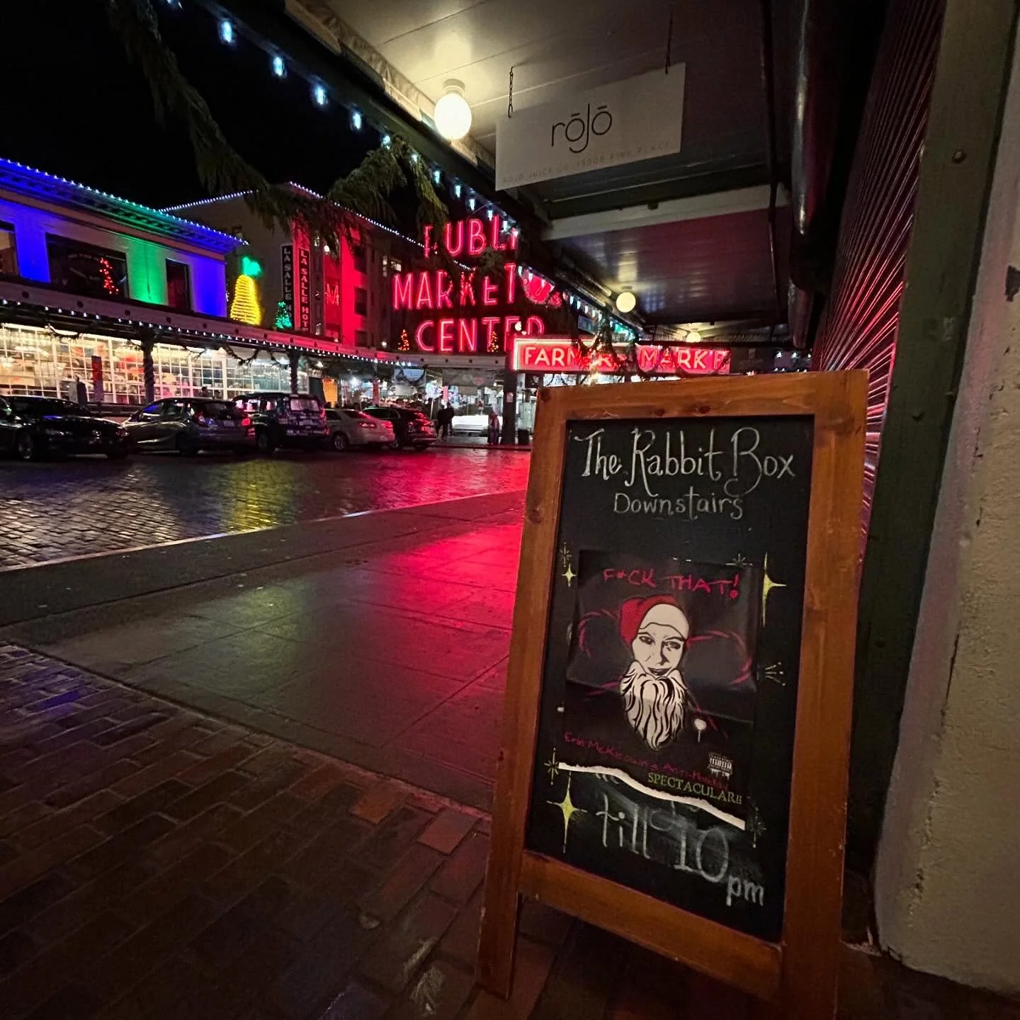 scenes from the #seattle and #portland anti-holiday spectaculars! thanks to everyone who came out and laughed and shouted and caroled. i adore you!
.
that&rsquo;s a wrap on #FckThat for this year, stay tuned for a different regional tour next decembe