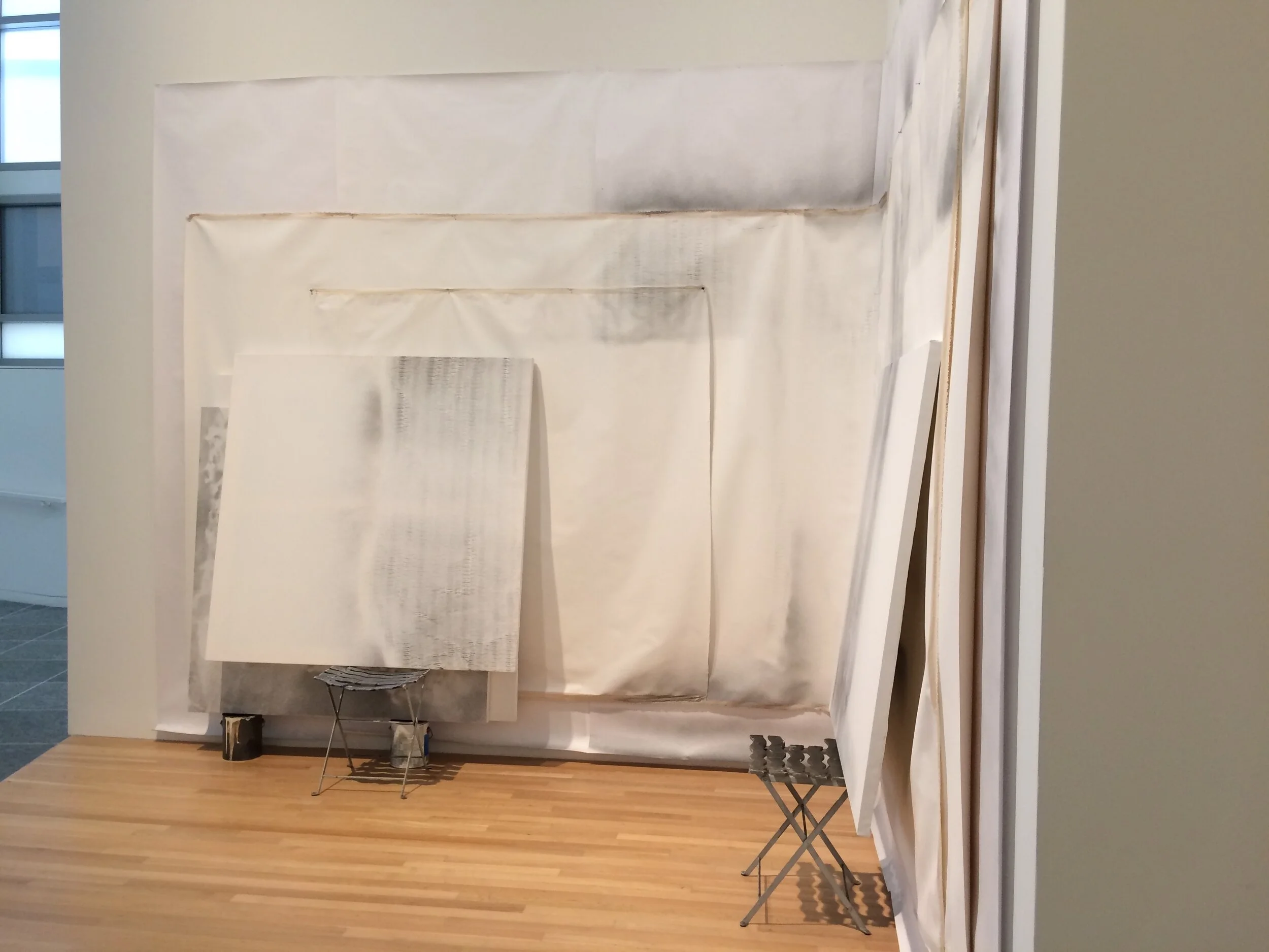 Installation view, Set-up, corner 2