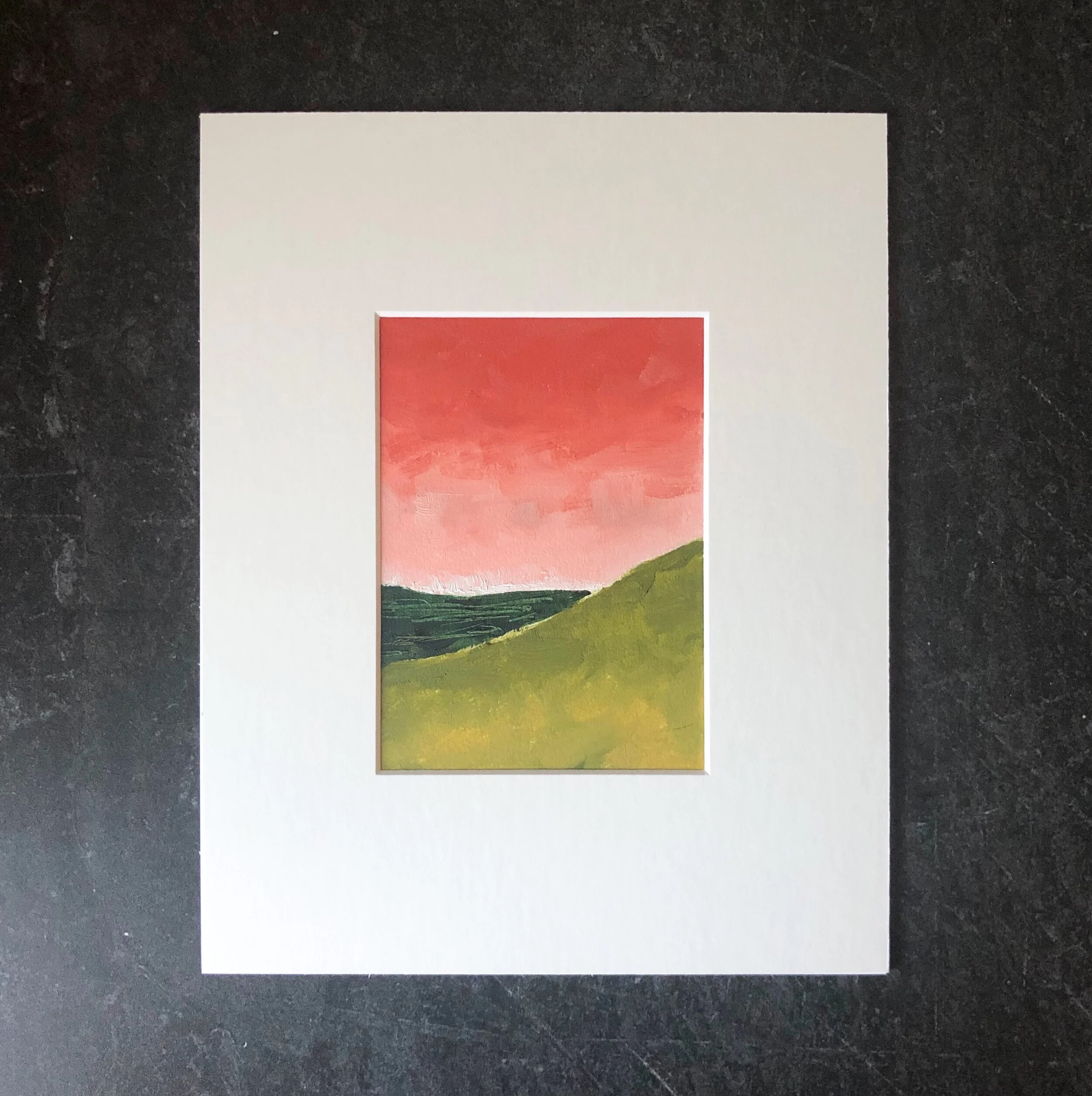 Romance on Horizon Study Matted.jpeg