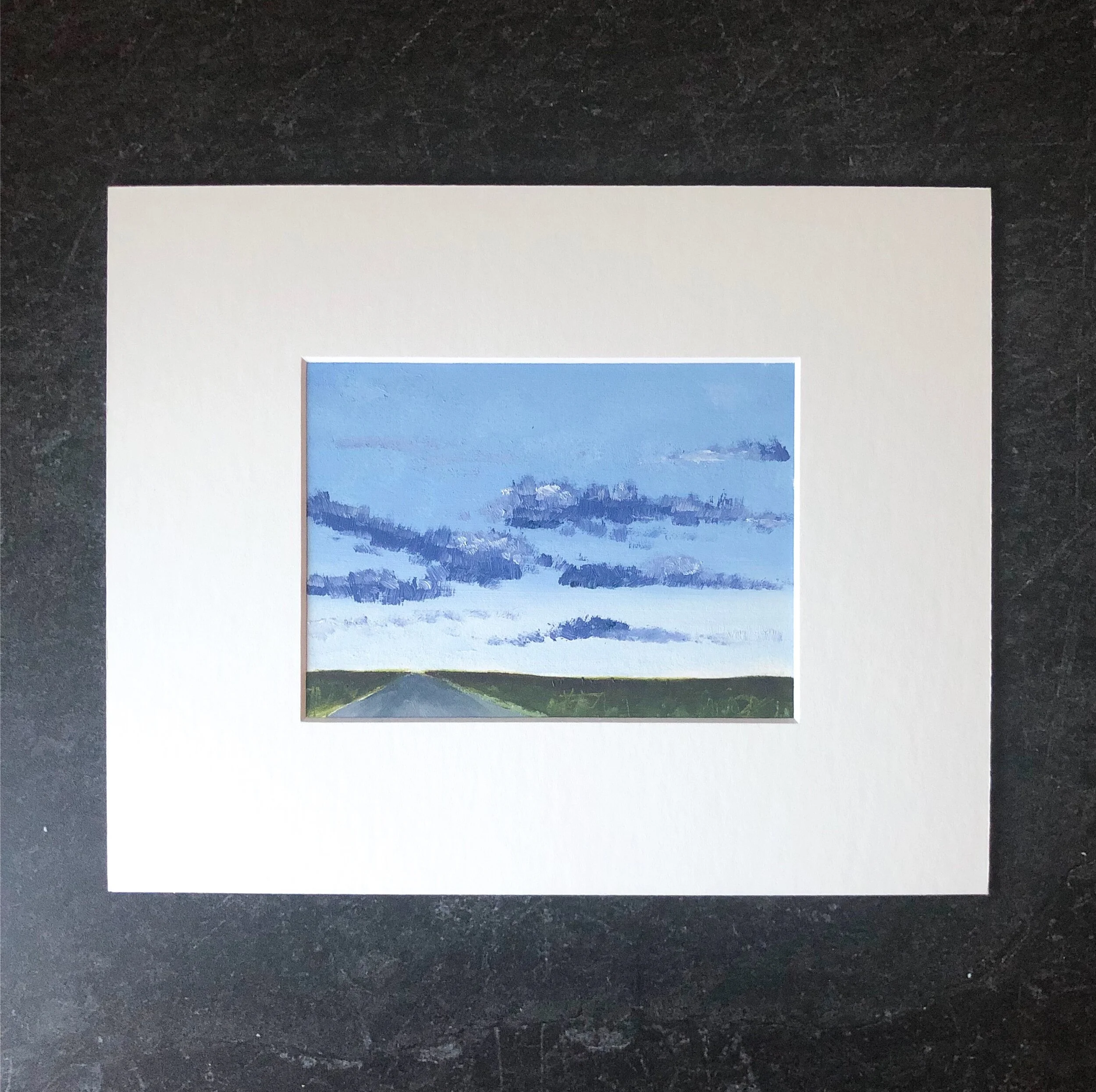 Small Sky Study 2 Matted.jpeg