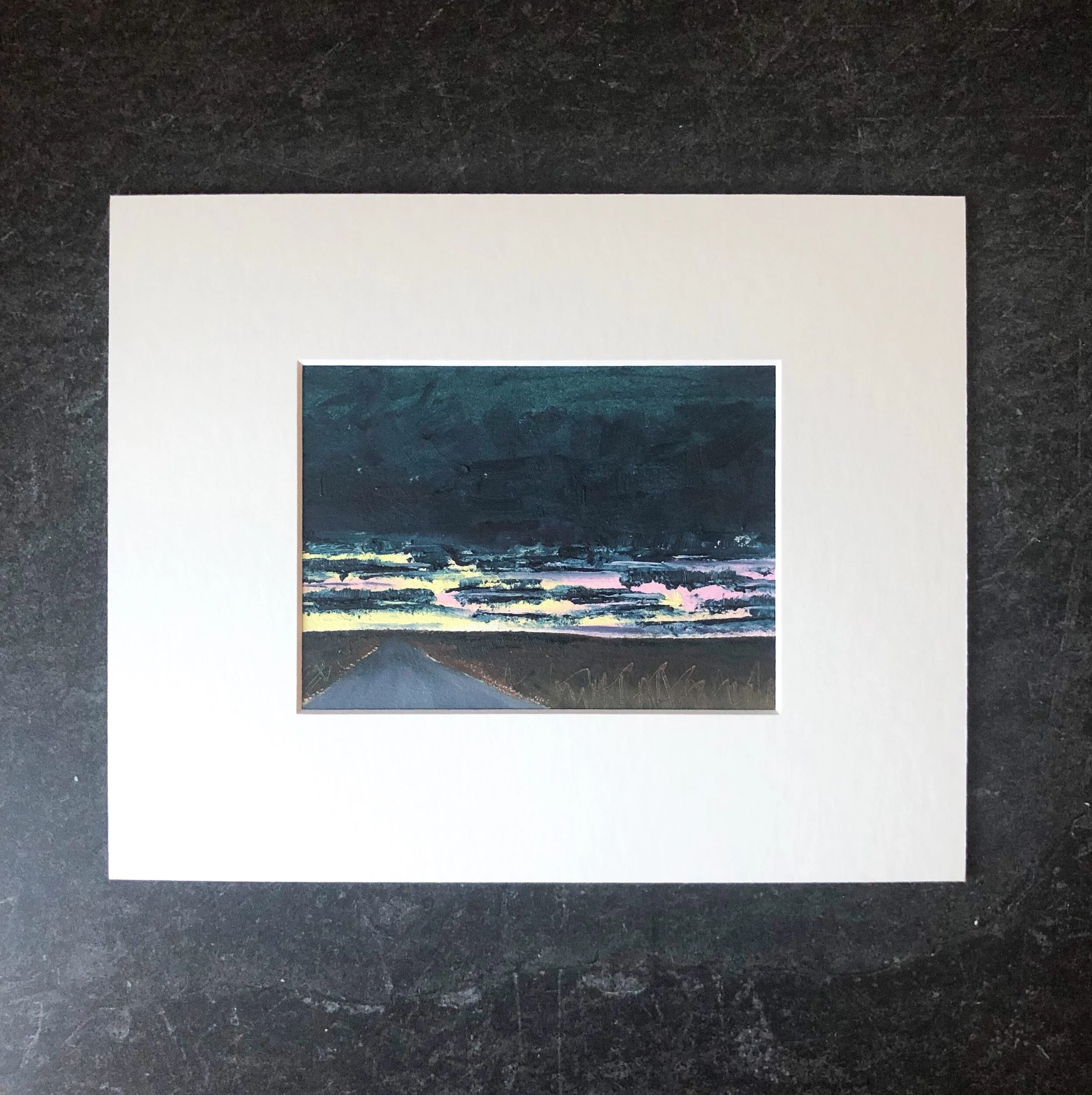 Small Sky Study 3 Matted.jpeg