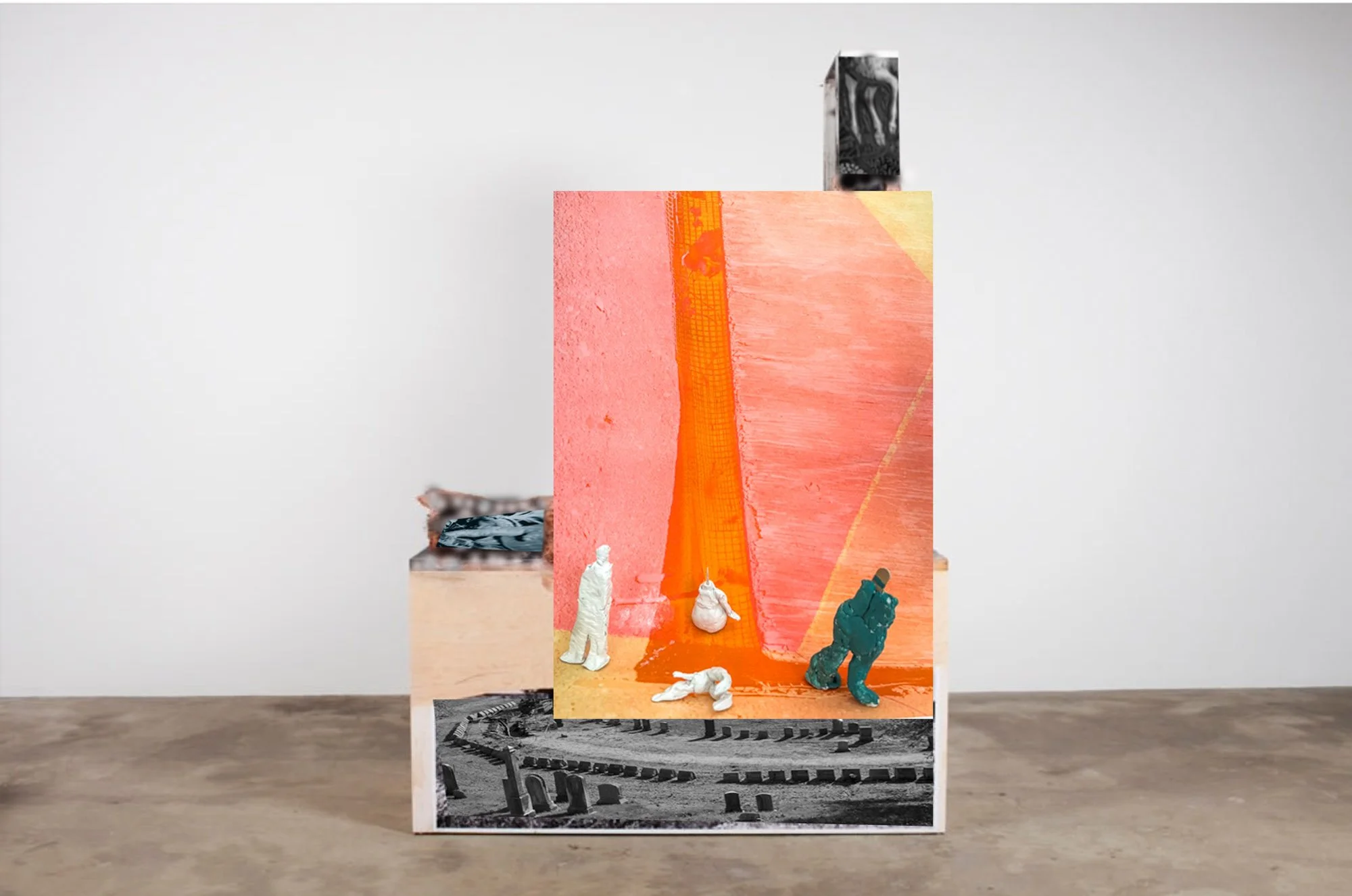 And the Sky is Listening, from the series, Rough for Theatre 1, 2025