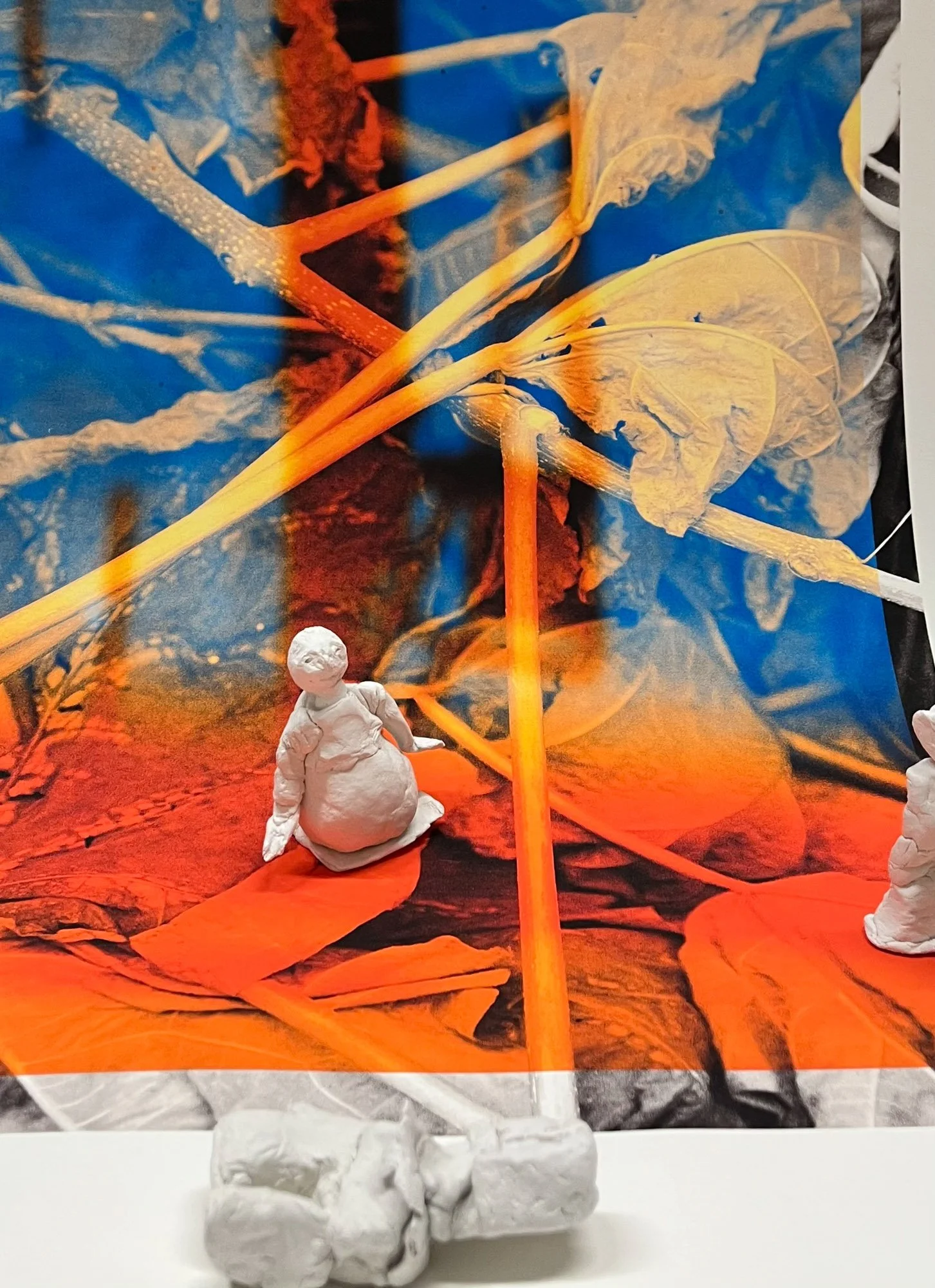 Yes, yes we're magicians, from the series, Rough for Theatre 1, 2025 (detail)