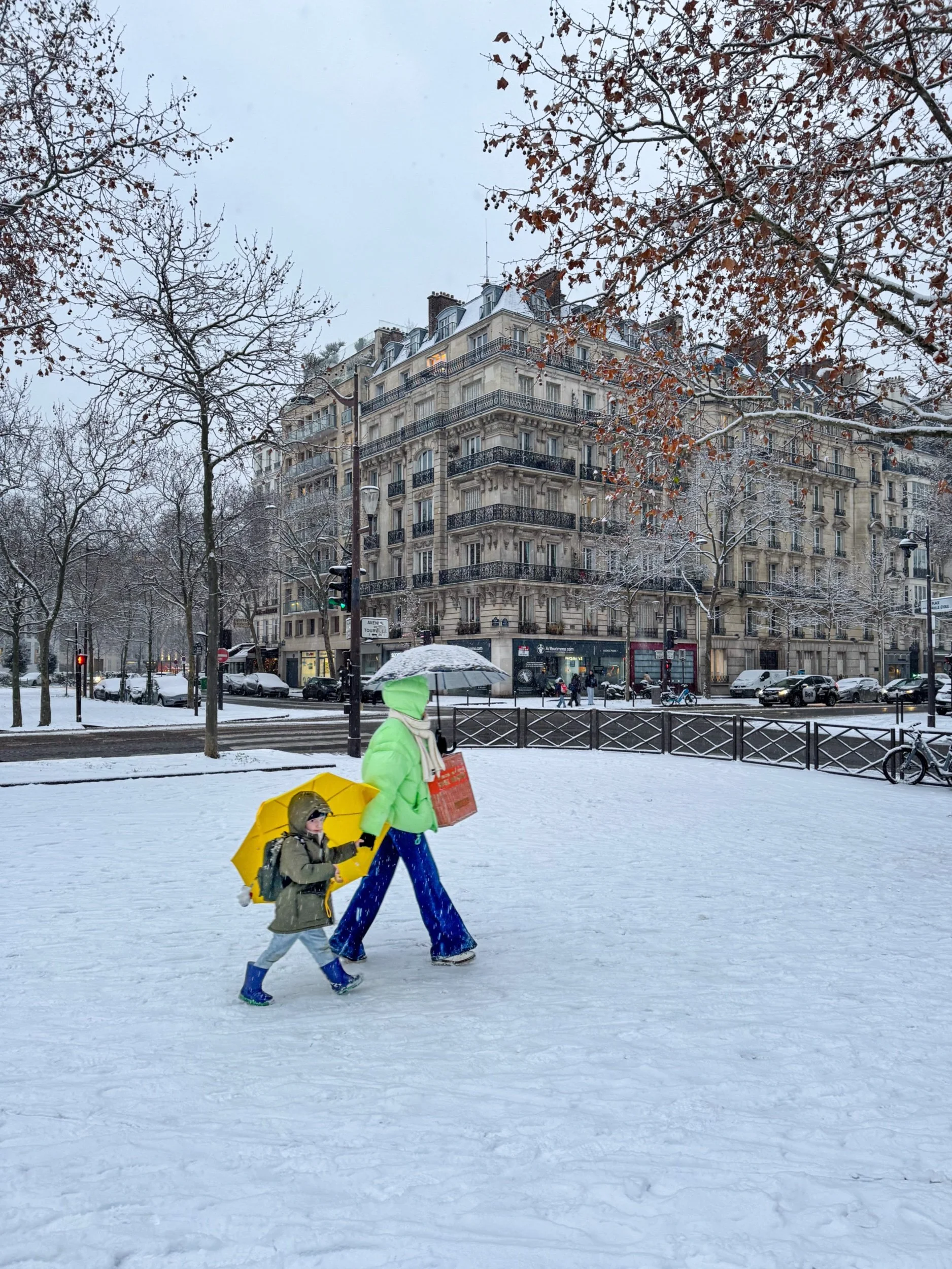  Parisians, avenue de Tourville, January 2026 