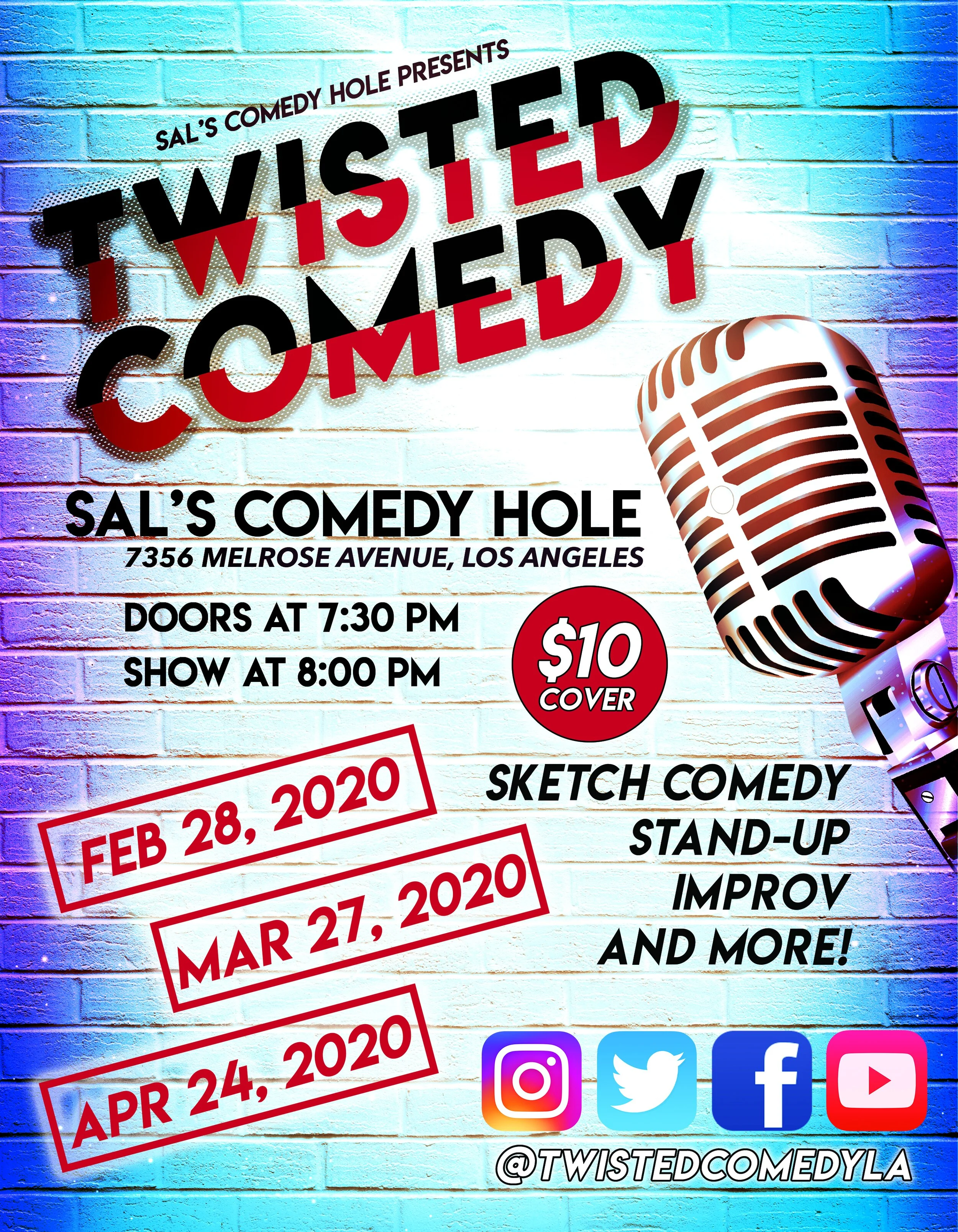 Twisted Comedy Feb