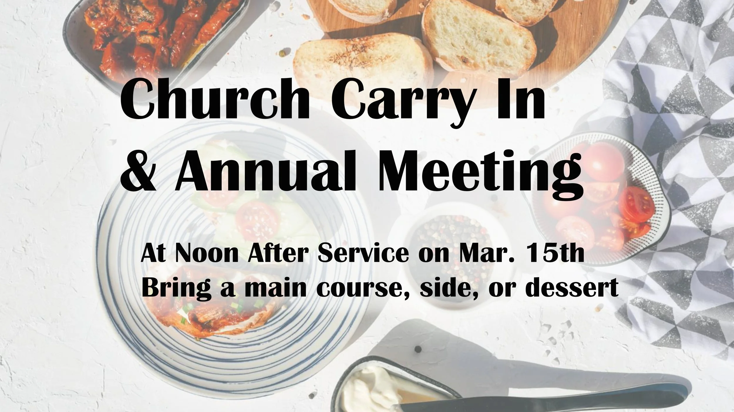 Carry-In and Annual Meeting