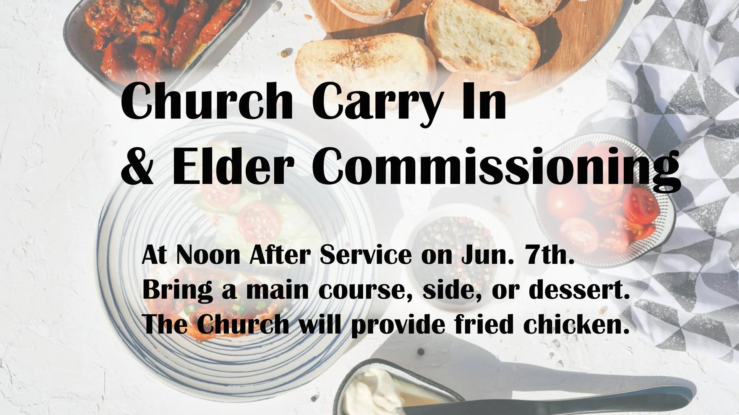 Carry-In and Elder Commissioning