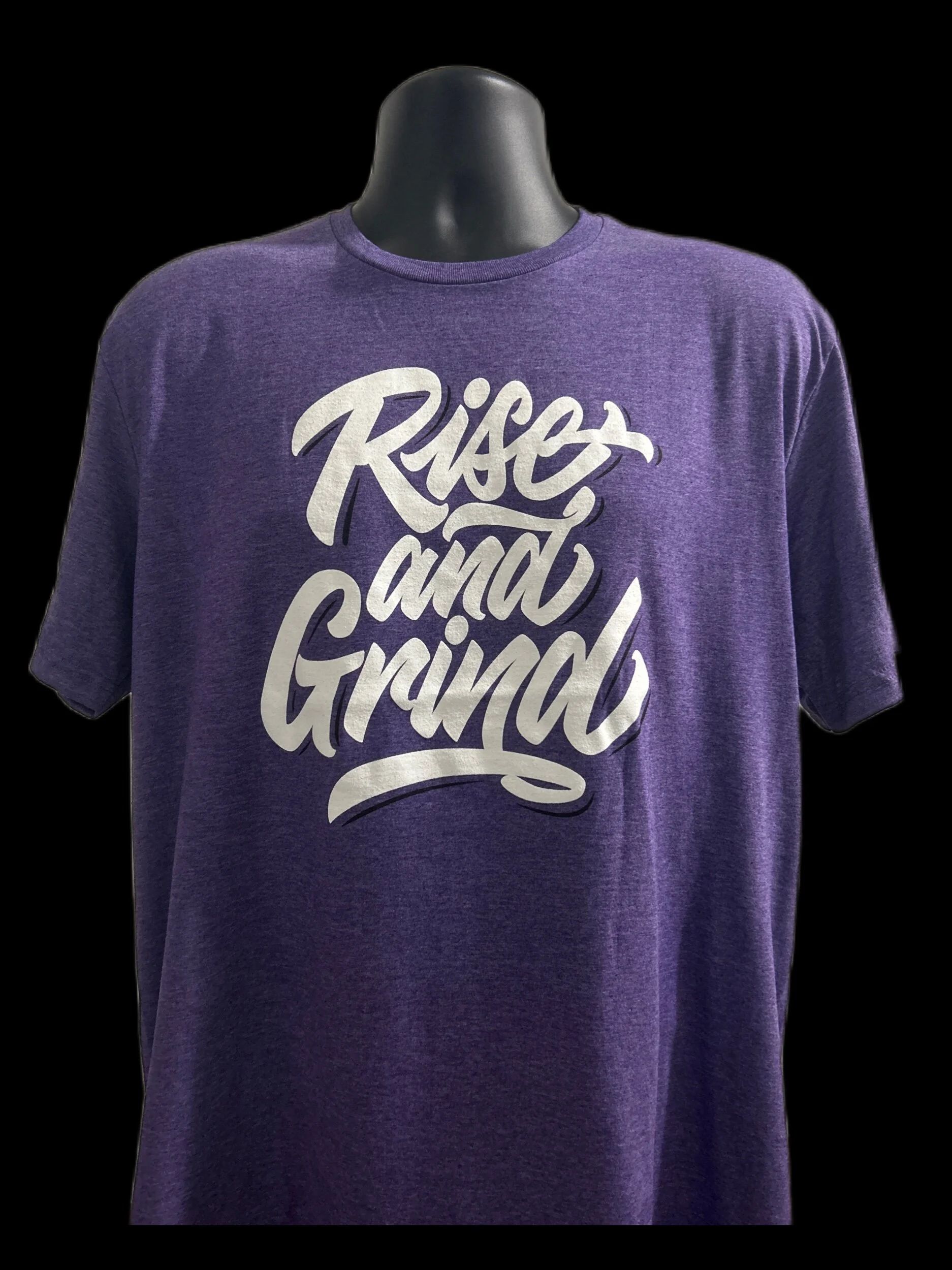 Rise And Grind Tee (Purple)