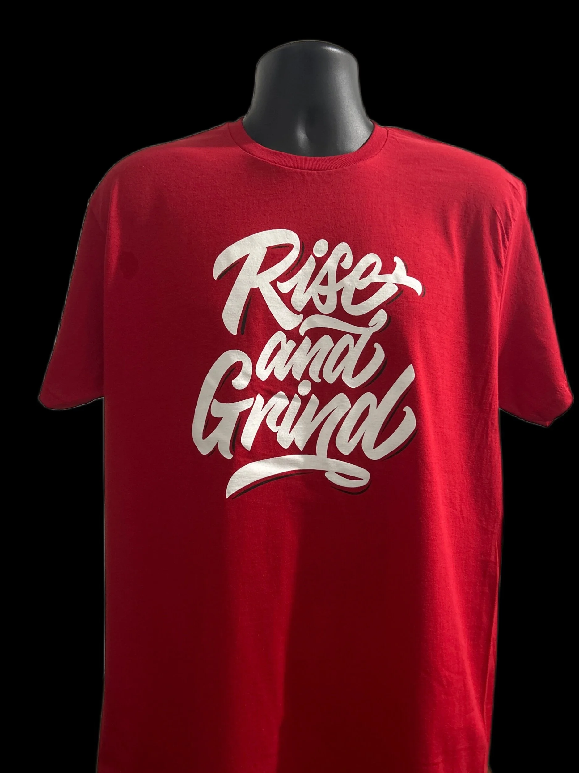 Rise And Grind Tee (Cherry Red)