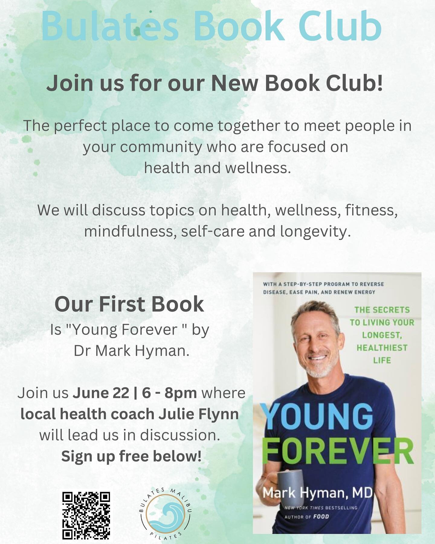 We are so excited to start a fun and relaxed book club in our Bulates community! Exploring health and wellness together! All details on the flyer! We look forward to seeing you 🙏 #bulatesmalibu #bulatesbookclub #bookclub #health #wellness #live #lif