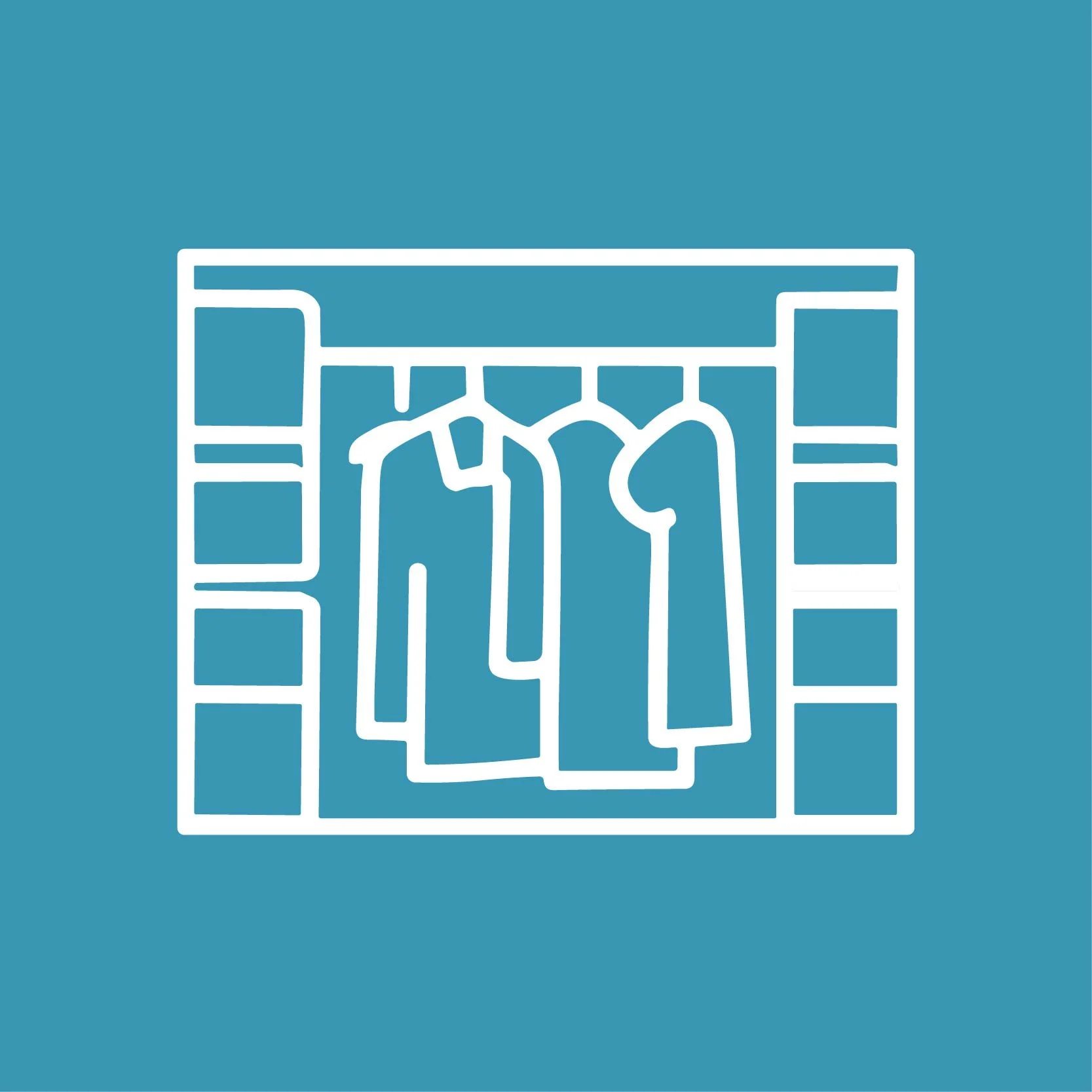 Icon of a clothes closet