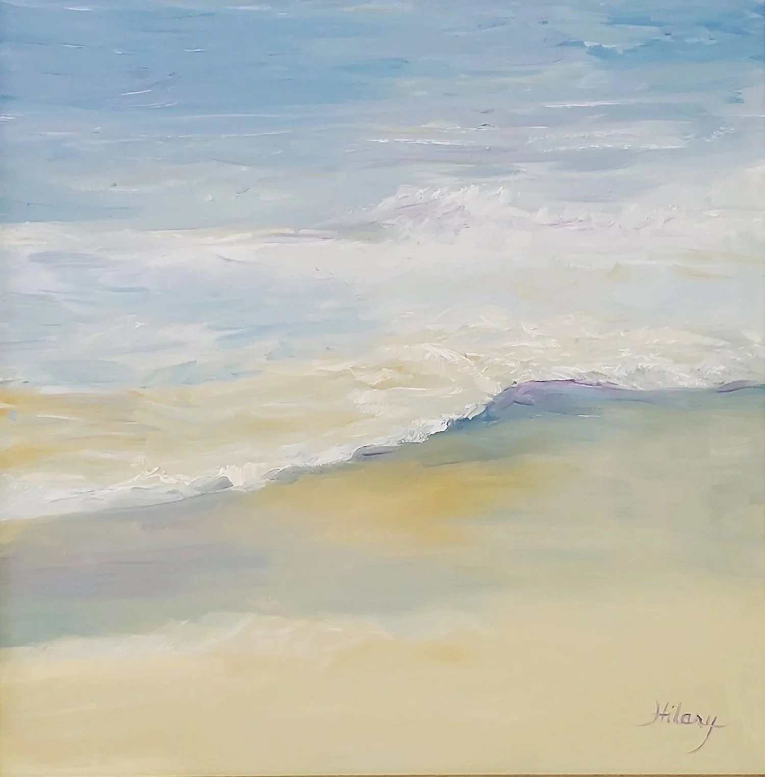 Serenity 18x18
Oil (Not for sale)