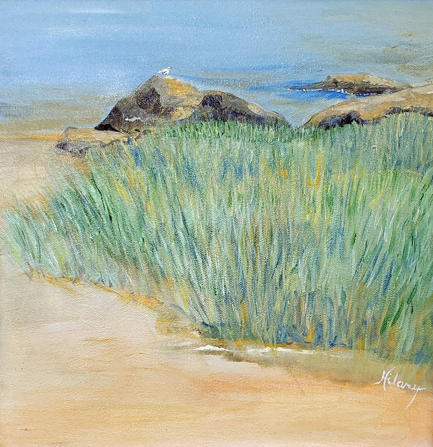 New Day 12x12
Acrylic $425