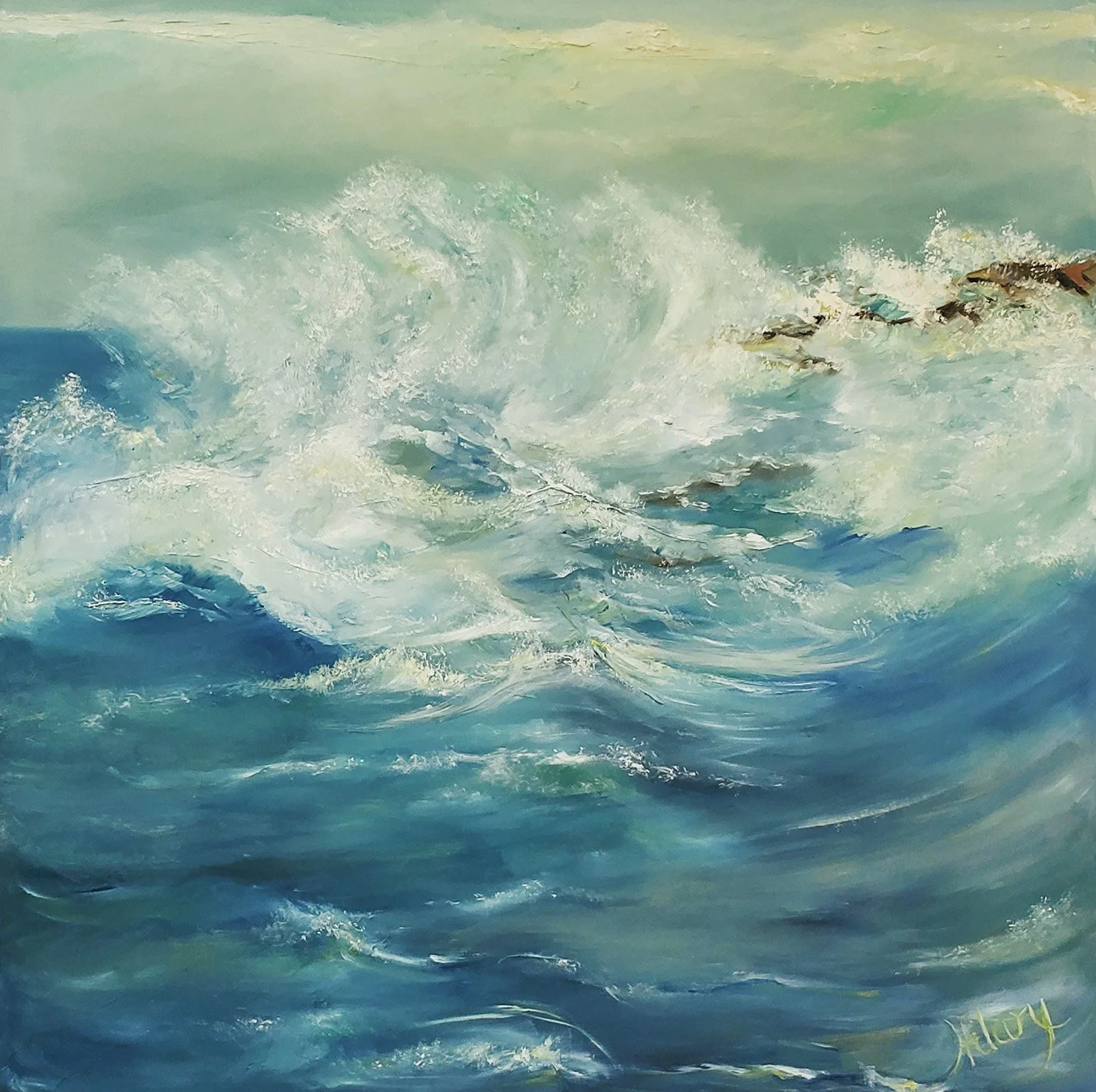 The Wave
48x48
Oil (Not for sale)