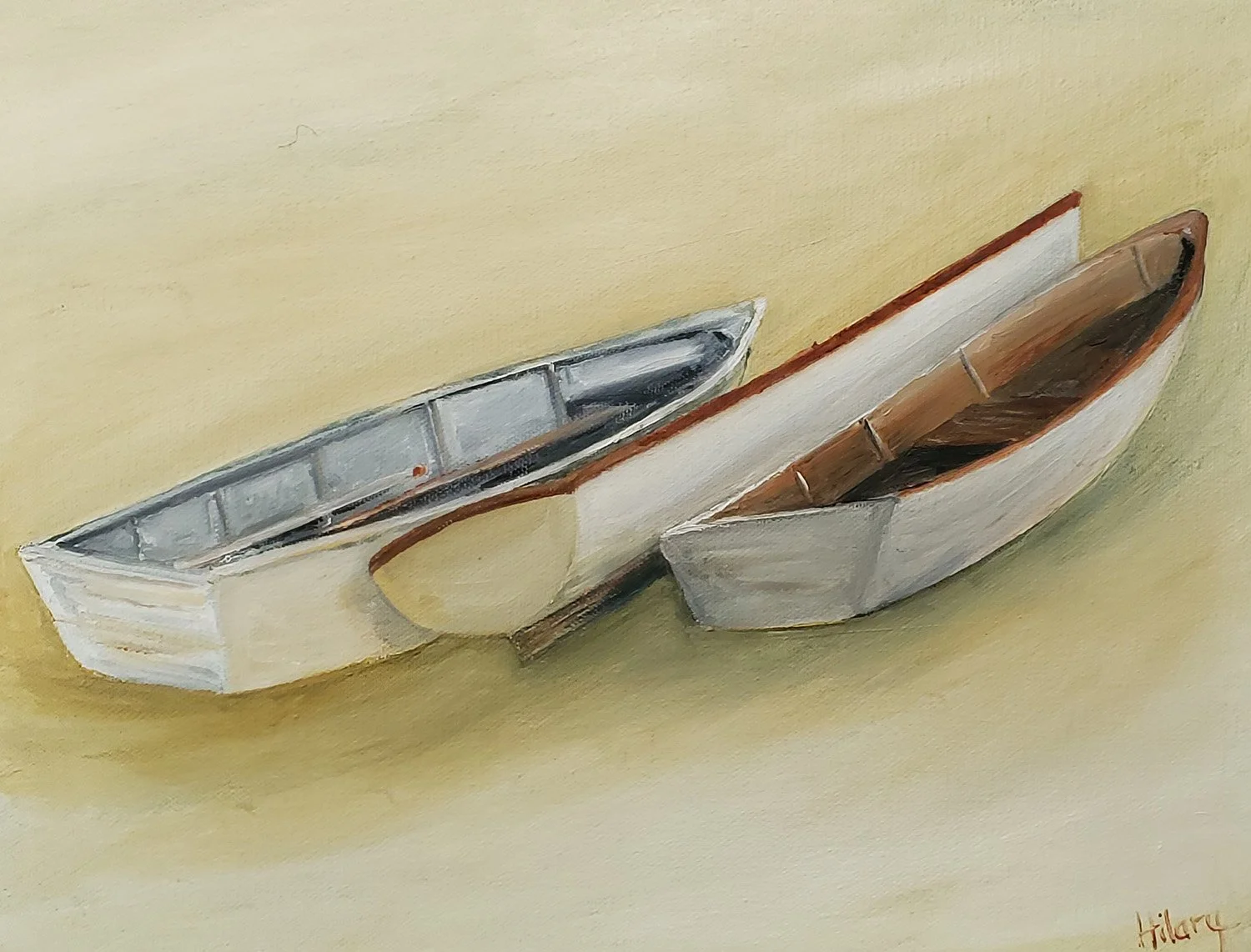 Old Boats at Rest 11x14
Oil $425