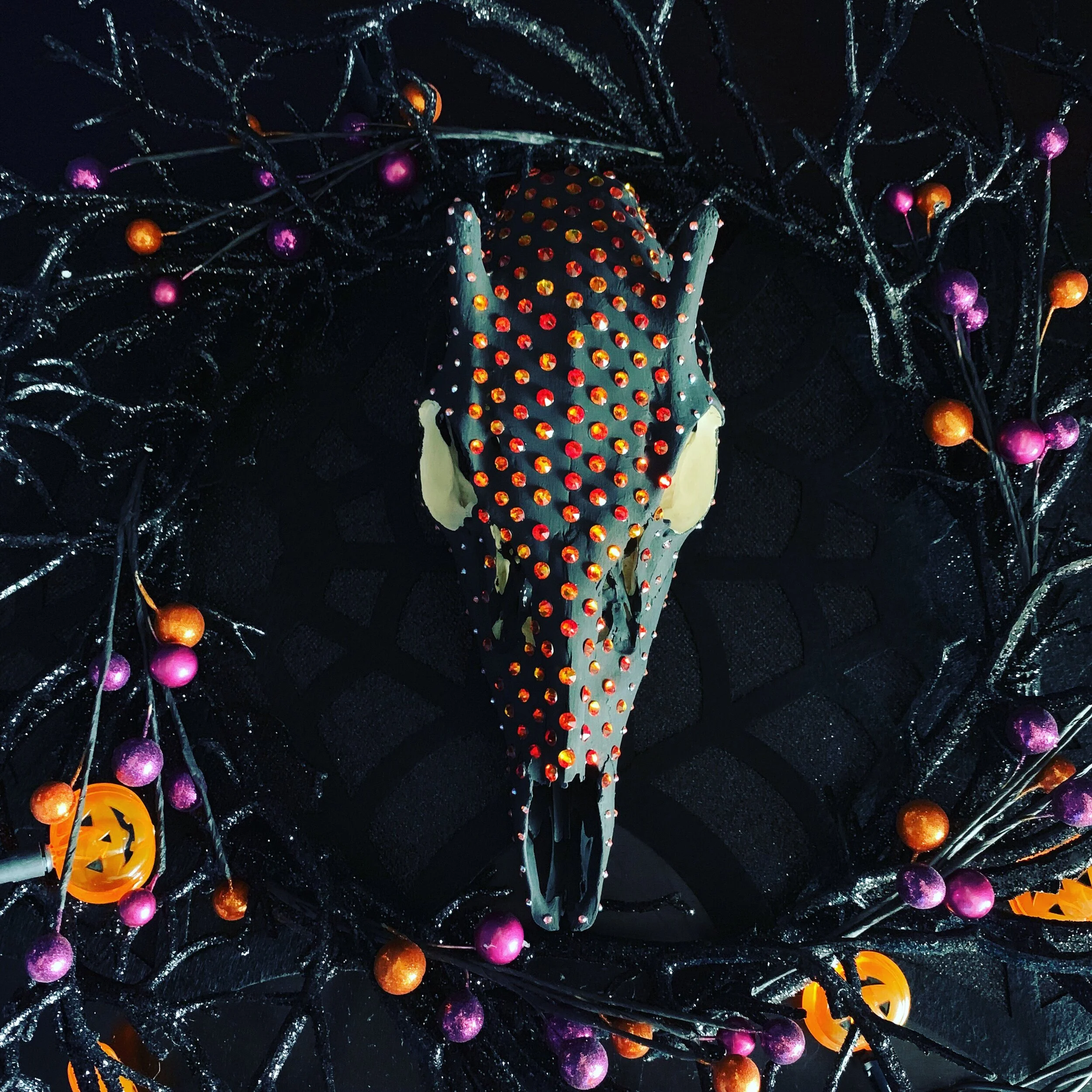 Halloween Button Buck