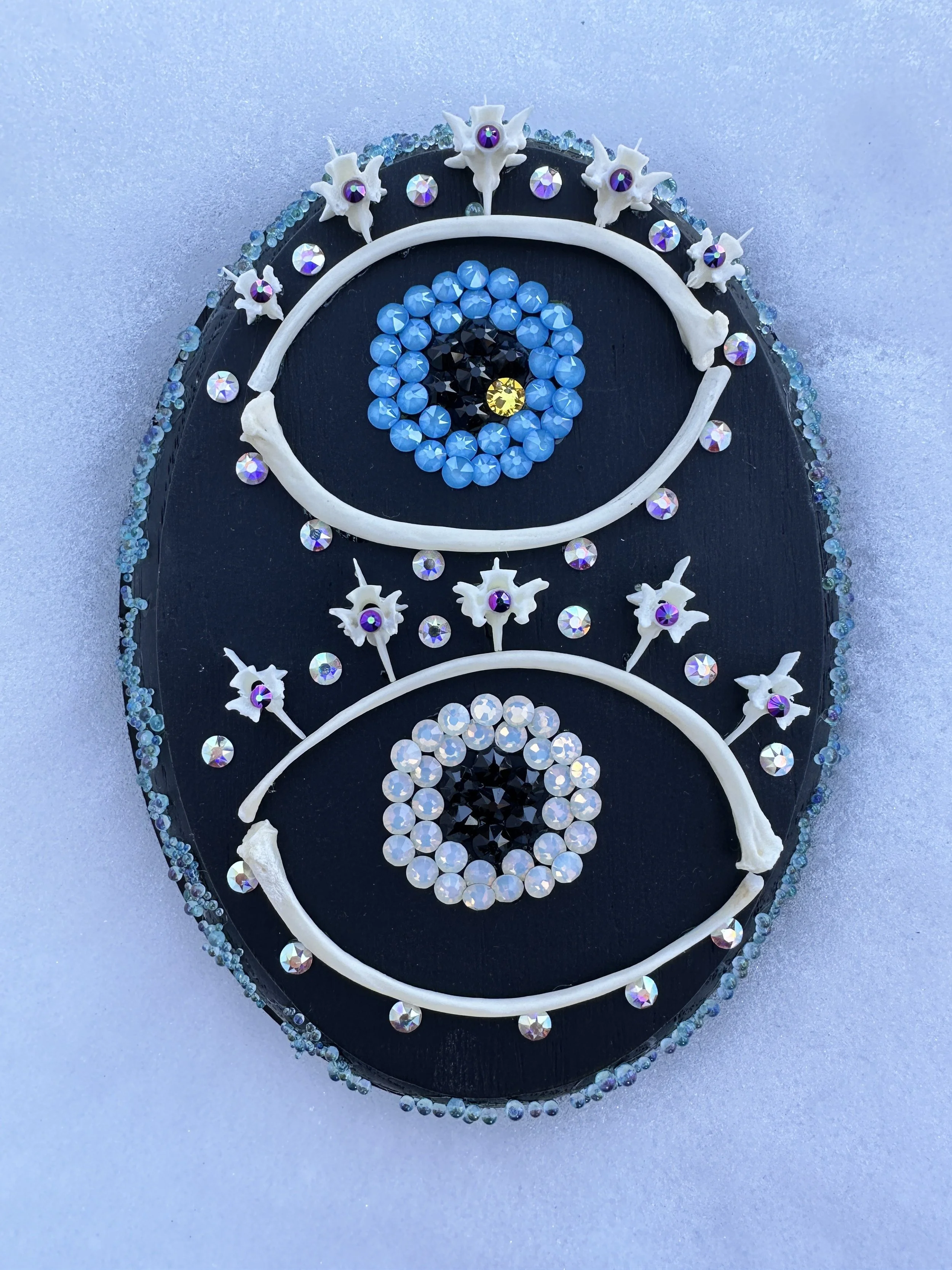 Rain Drop Double Evil Eye Ward