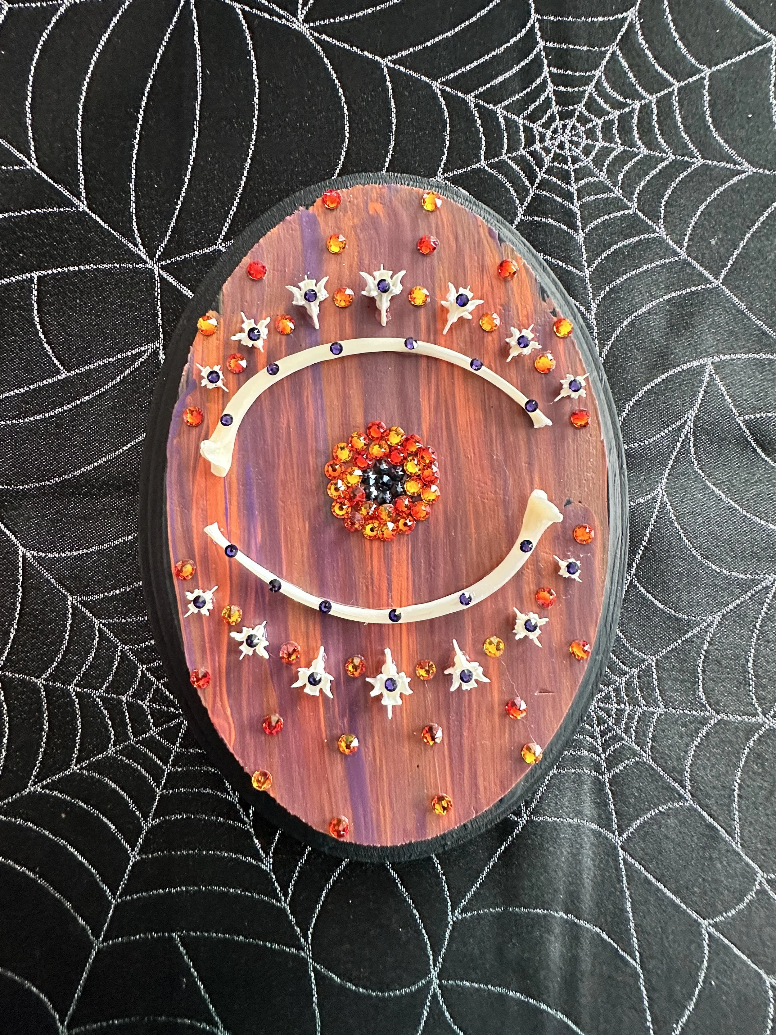 Purple Orange Evil Eye Ward