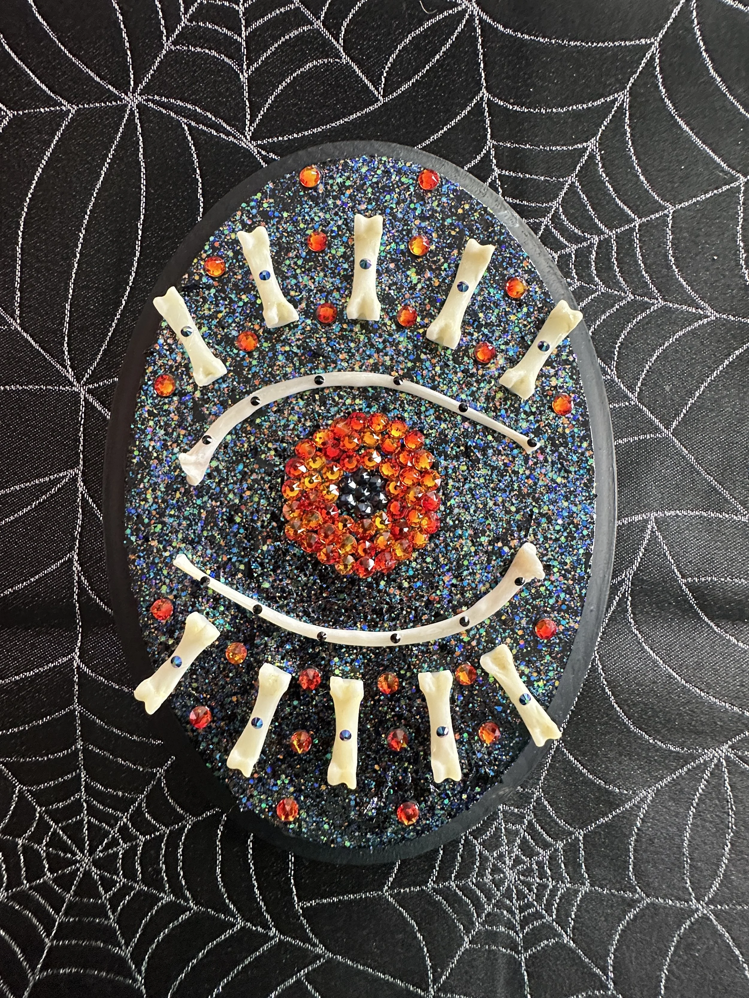 Black Sparkle Evil Eye Ward