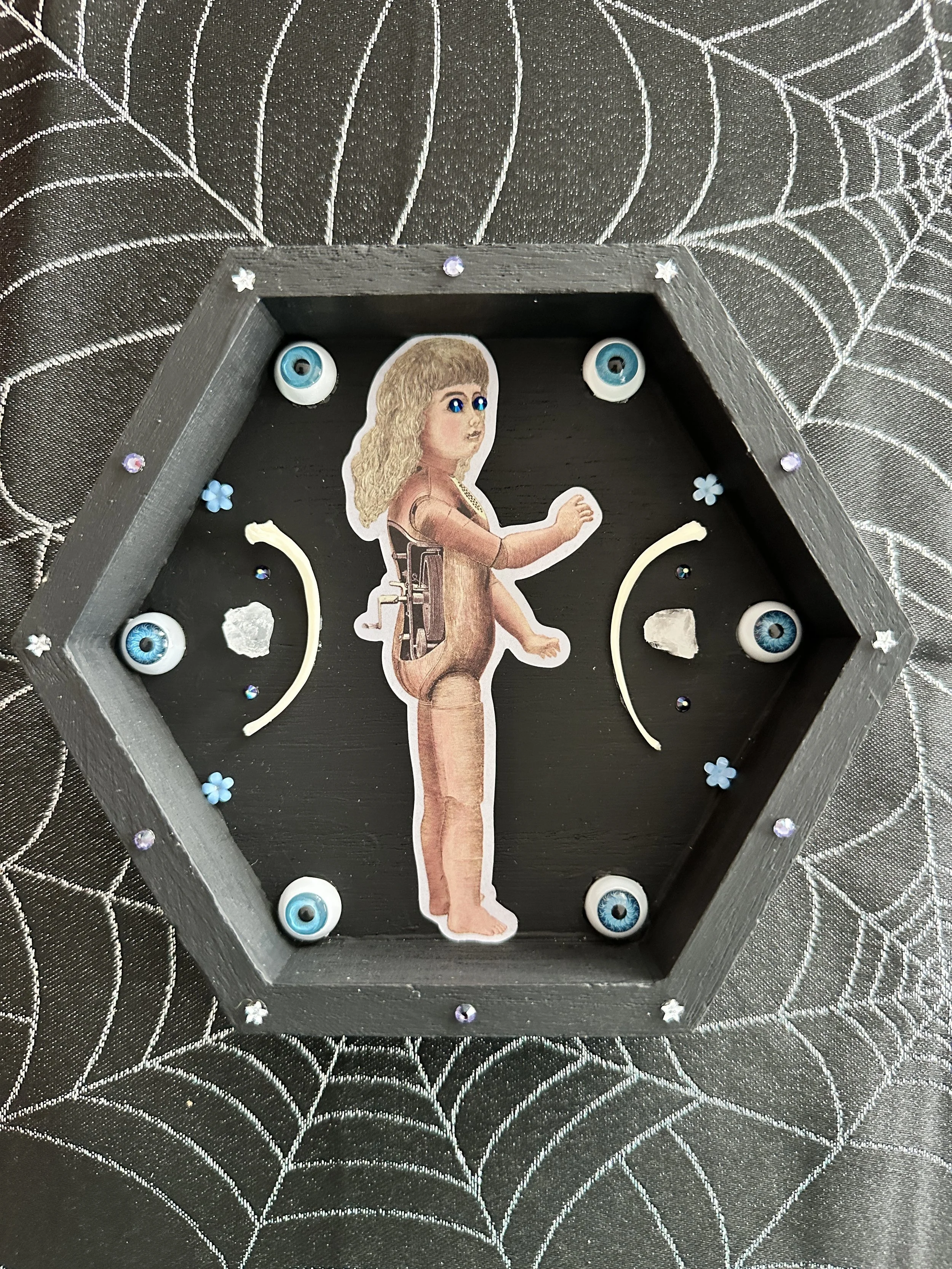 Creepy Doll Shadowbox