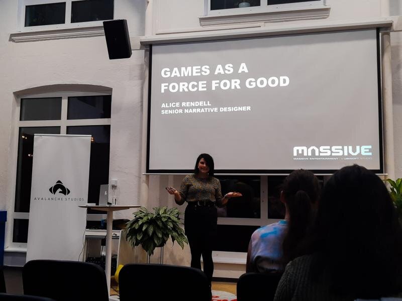 Spoke at the ‘Inspiration day - Women working with Games’ for The Game Assembly.